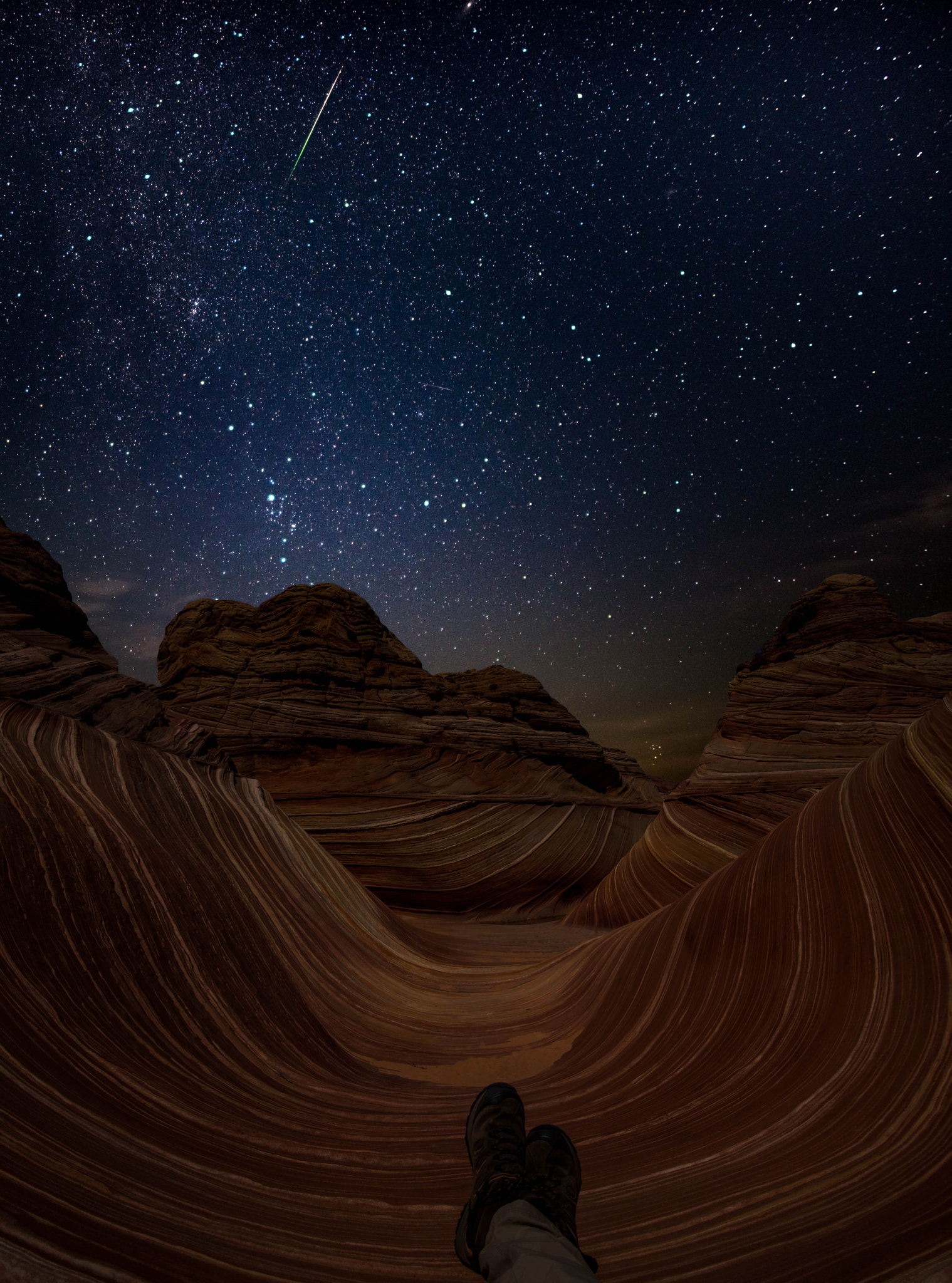 Samyang 12mm F2.8 ED AS NCS Fisheye sample photo. Under the stars at the wave photography