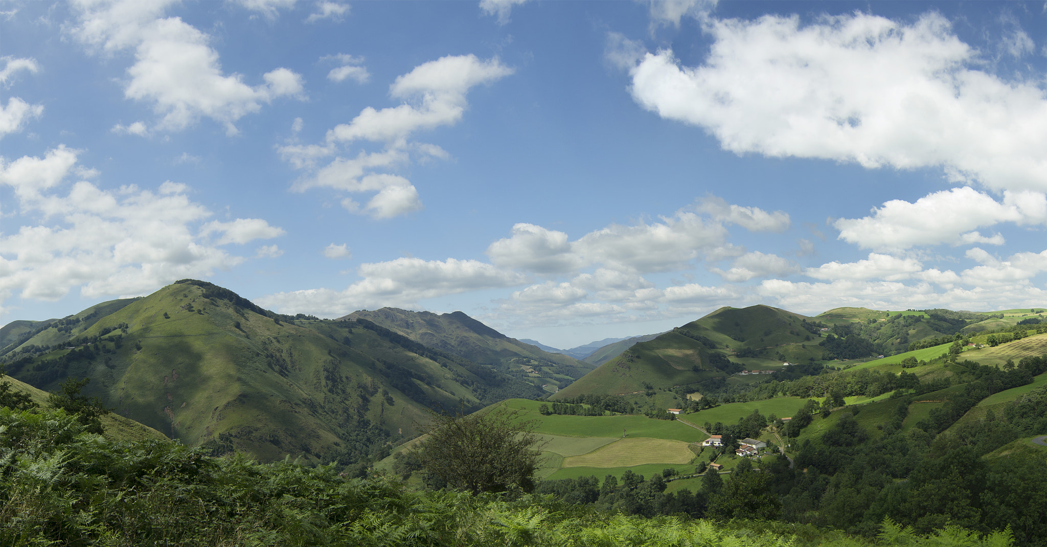 Pentax K-5 sample photo. Landscape in pyrenees atlantiques road d301 photography