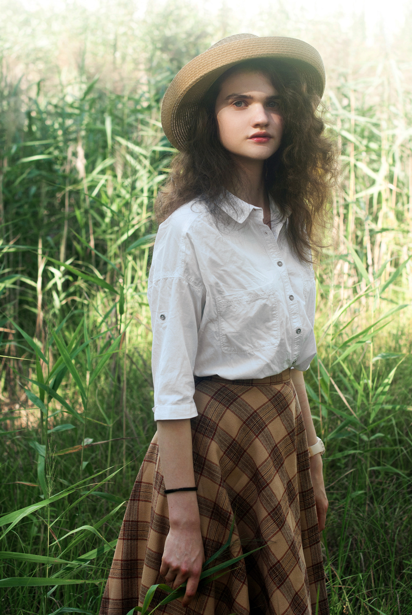 Nikon D3000 + Nikon AF-S Nikkor 50mm F1.4G sample photo. Nastya photography