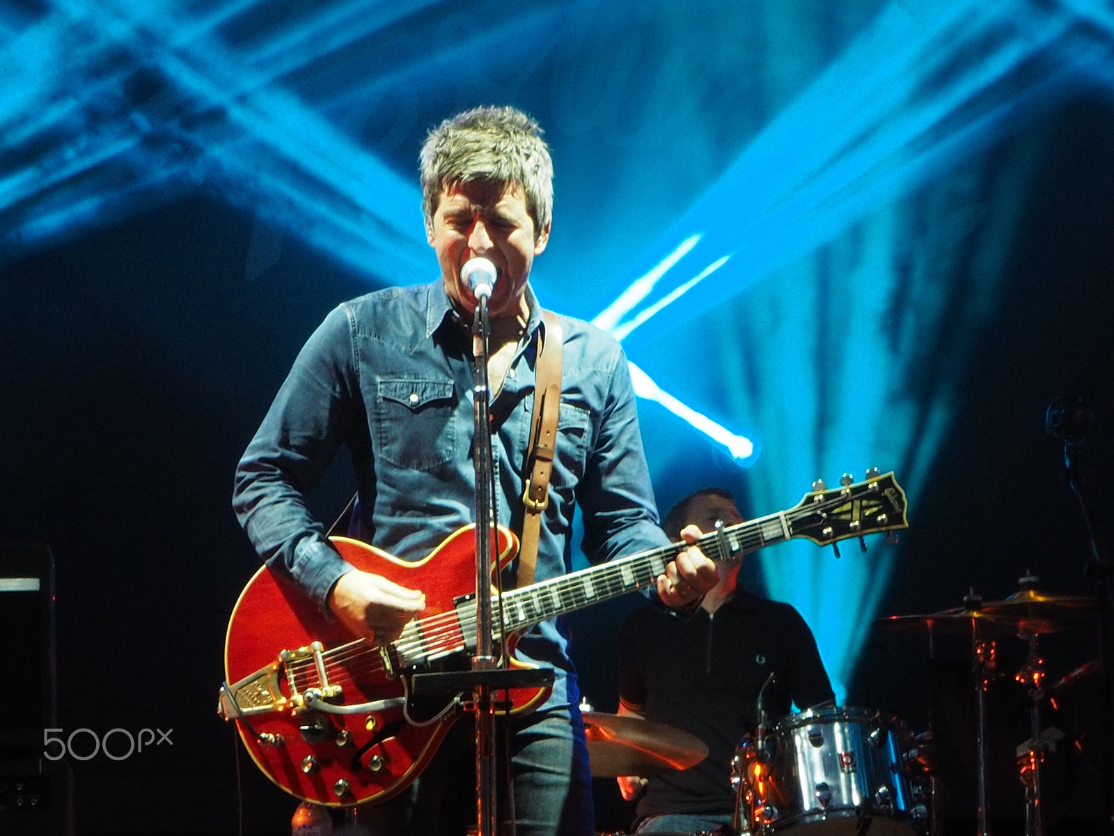 Olympus M.Zuiko Digital ED 14-42mm F3.5-5.6 EZ sample photo. Noel gallagher at pure&crafted festival photography