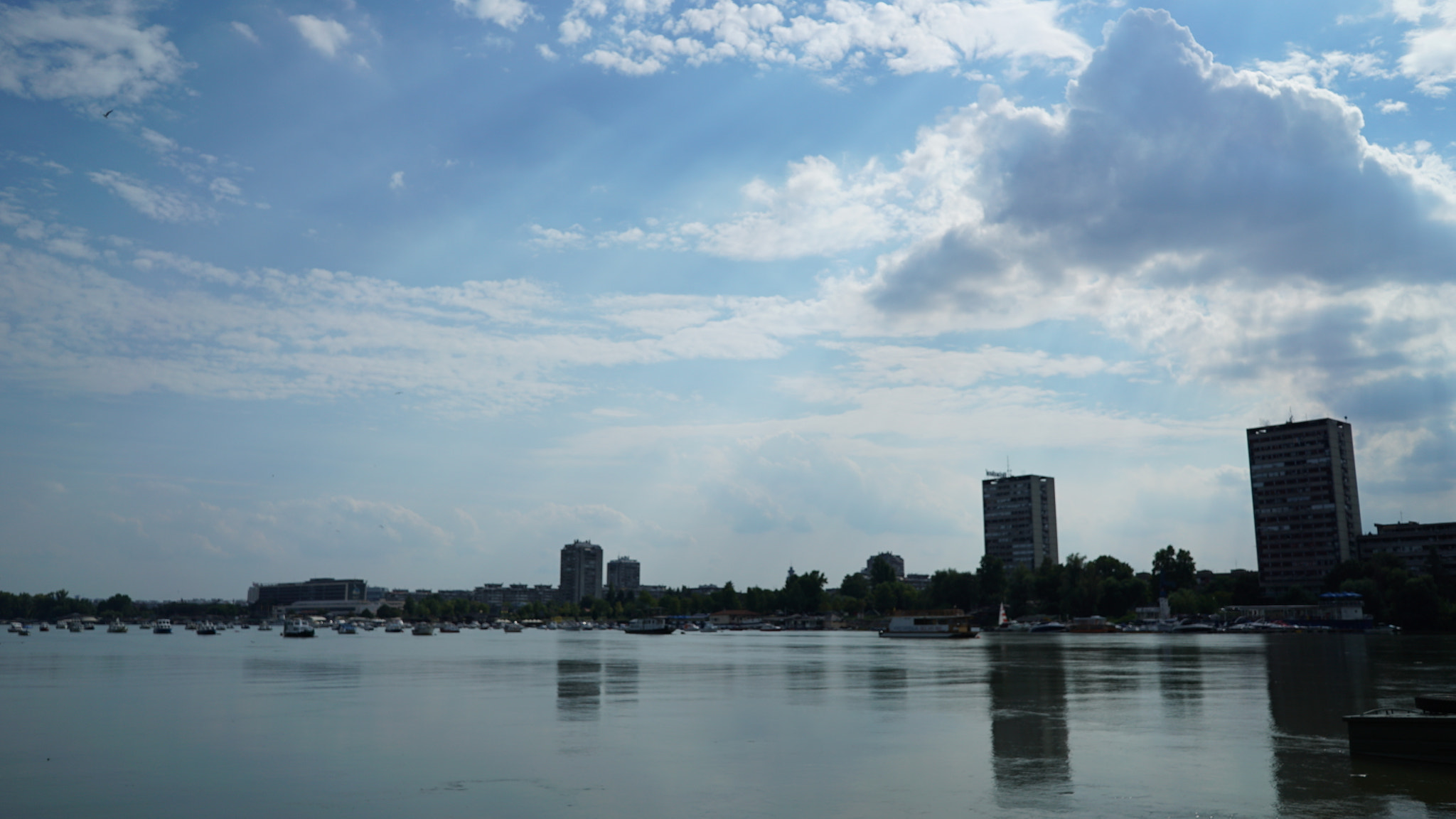 Sony a7S + Sony FE 28mm F2 sample photo. Zemun from great war island photography