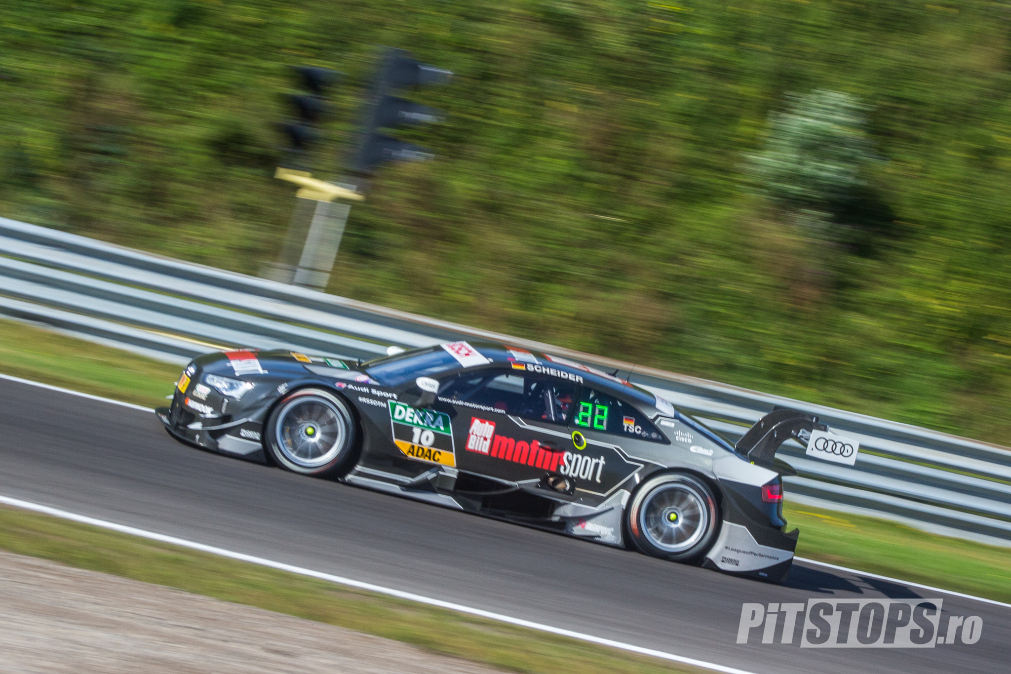 Canon EF 75-300mm f/4-5.6 USM sample photo. Dtm zandvoort fp3 - timo scheider (audi) photography