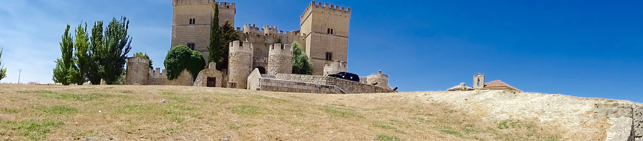 Sony DSC-HX60V + Sony 24-720mm F3.5-6.3 sample photo. Castillo de ampudia. photography