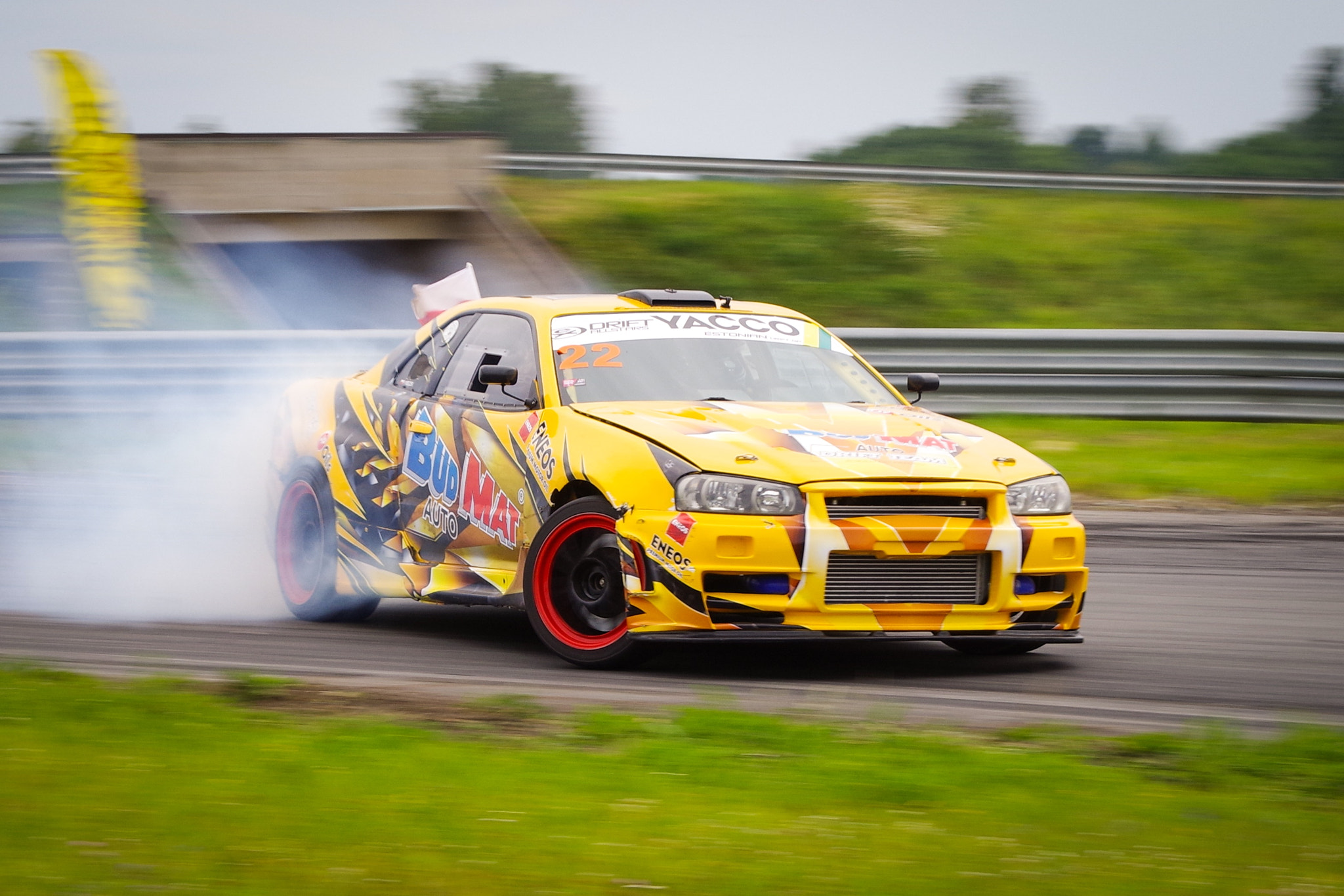 Pentax K-S2 sample photo. Budmat nissan skyline drift photography