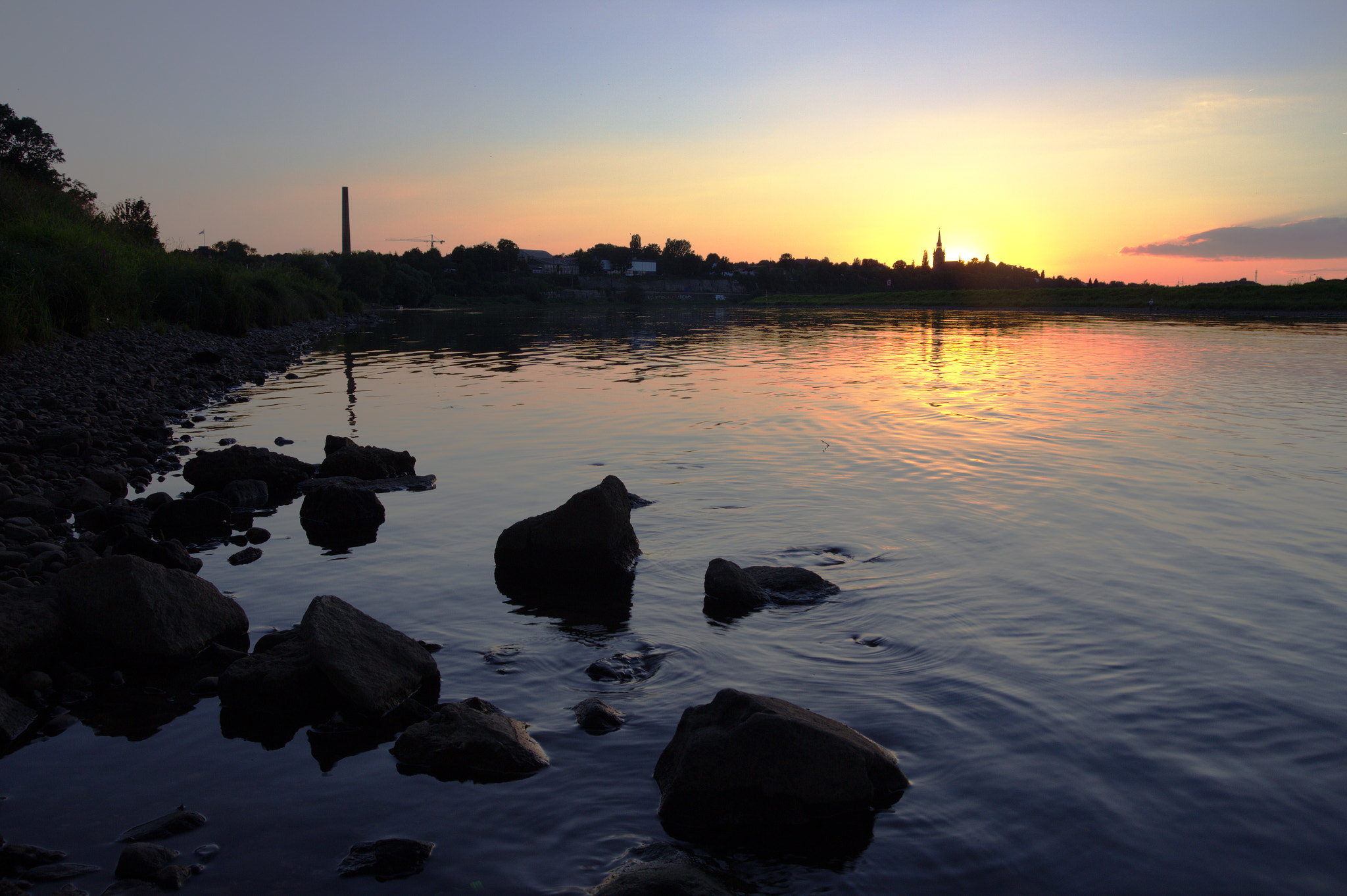 Canon EOS 600D (Rebel EOS T3i / EOS Kiss X5) sample photo. Elb sunset photography