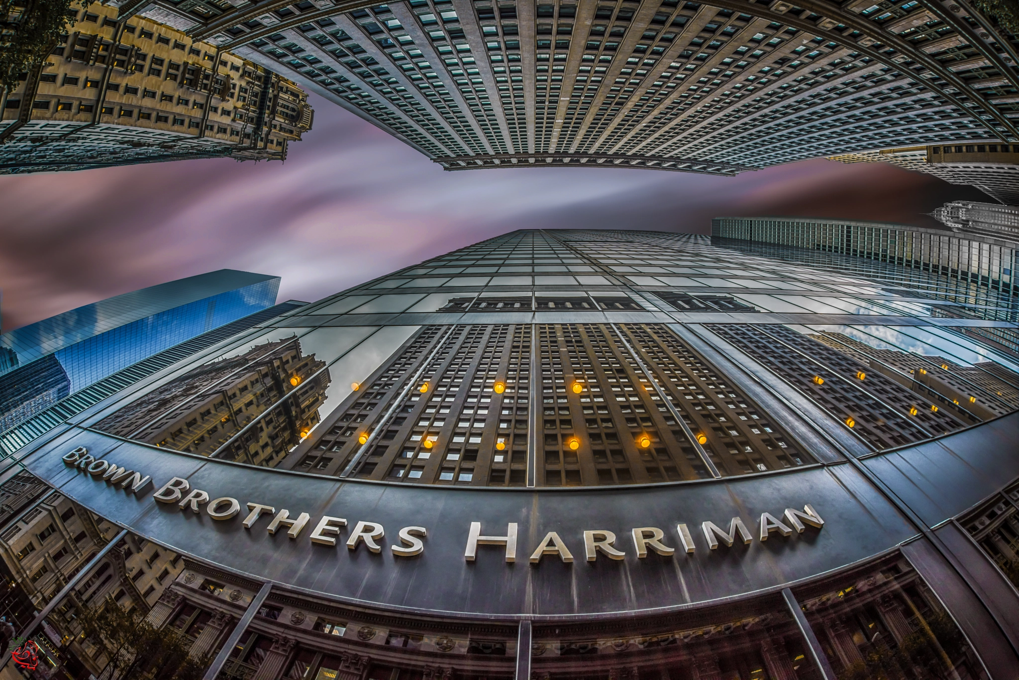 Nikon D810 + Sigma 15mm F2.8 EX DG Diagonal Fisheye sample photo. Financial district manhattan! photography