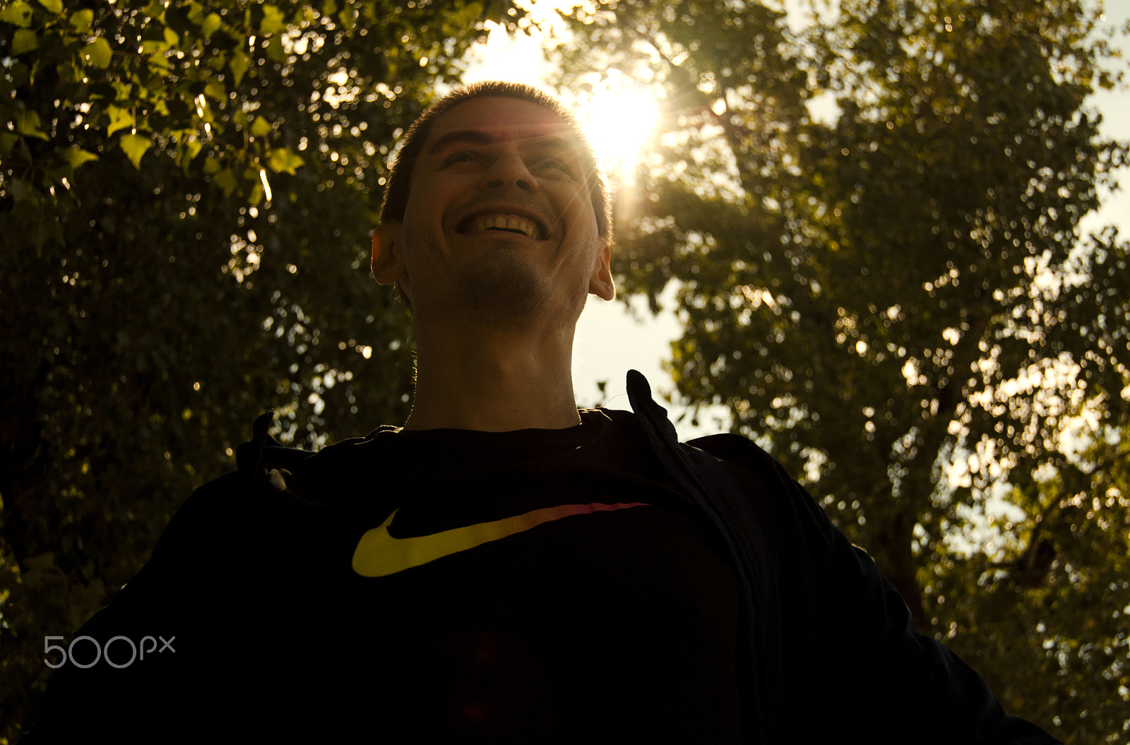 Nikon D200 sample photo. Nike photography