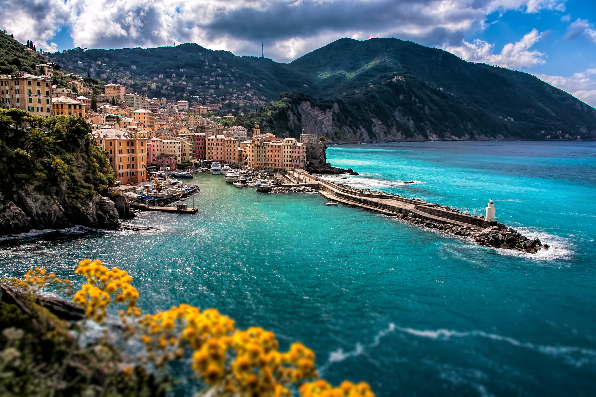 Canon EF 28-300mm F3.5-5.6L IS USM sample photo. Camogli - golfo del paradiso photography