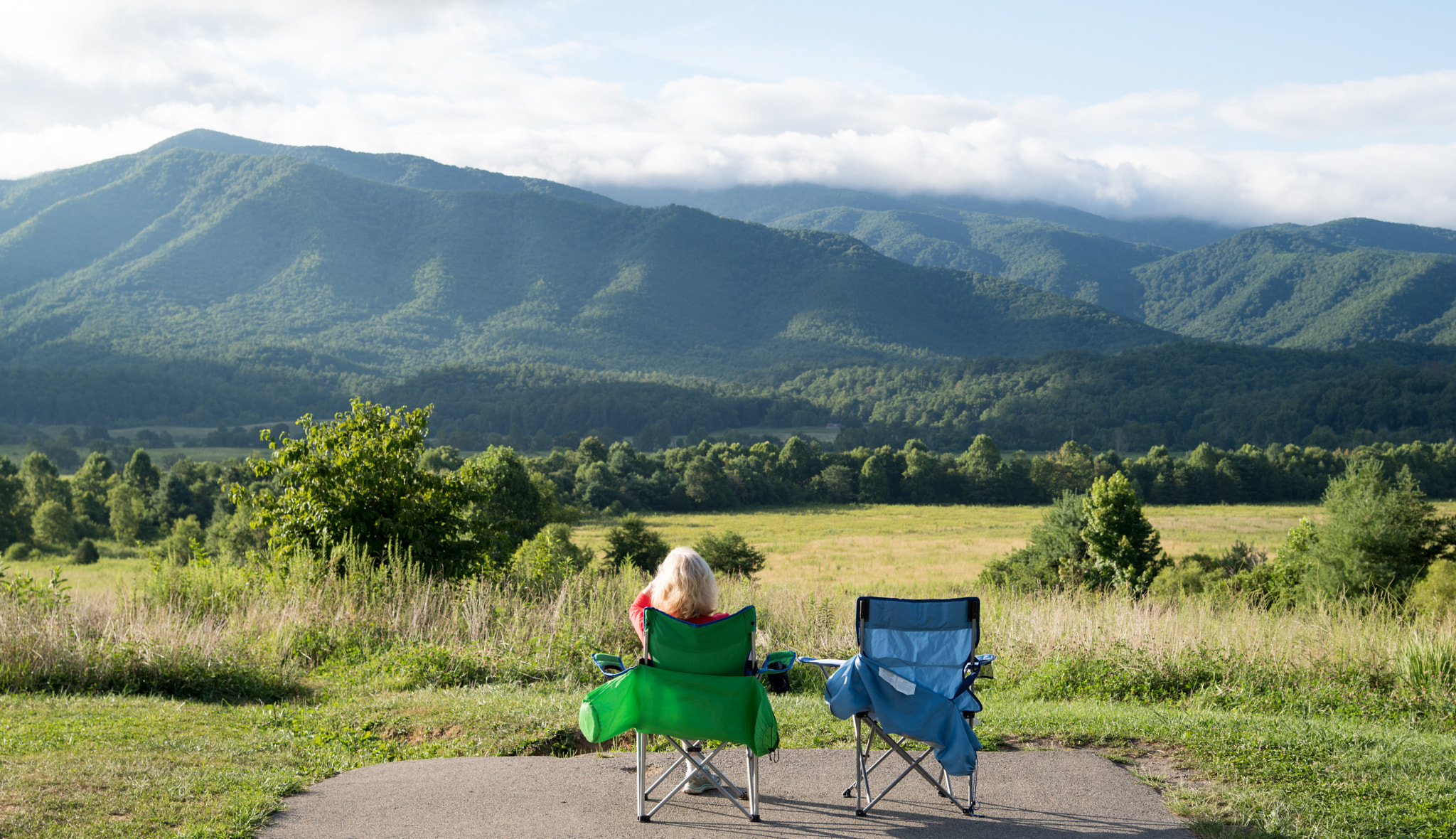 Tamron AF 28-75mm F2.8 XR Di LD Aspherical (IF) sample photo. Chair with a view photography