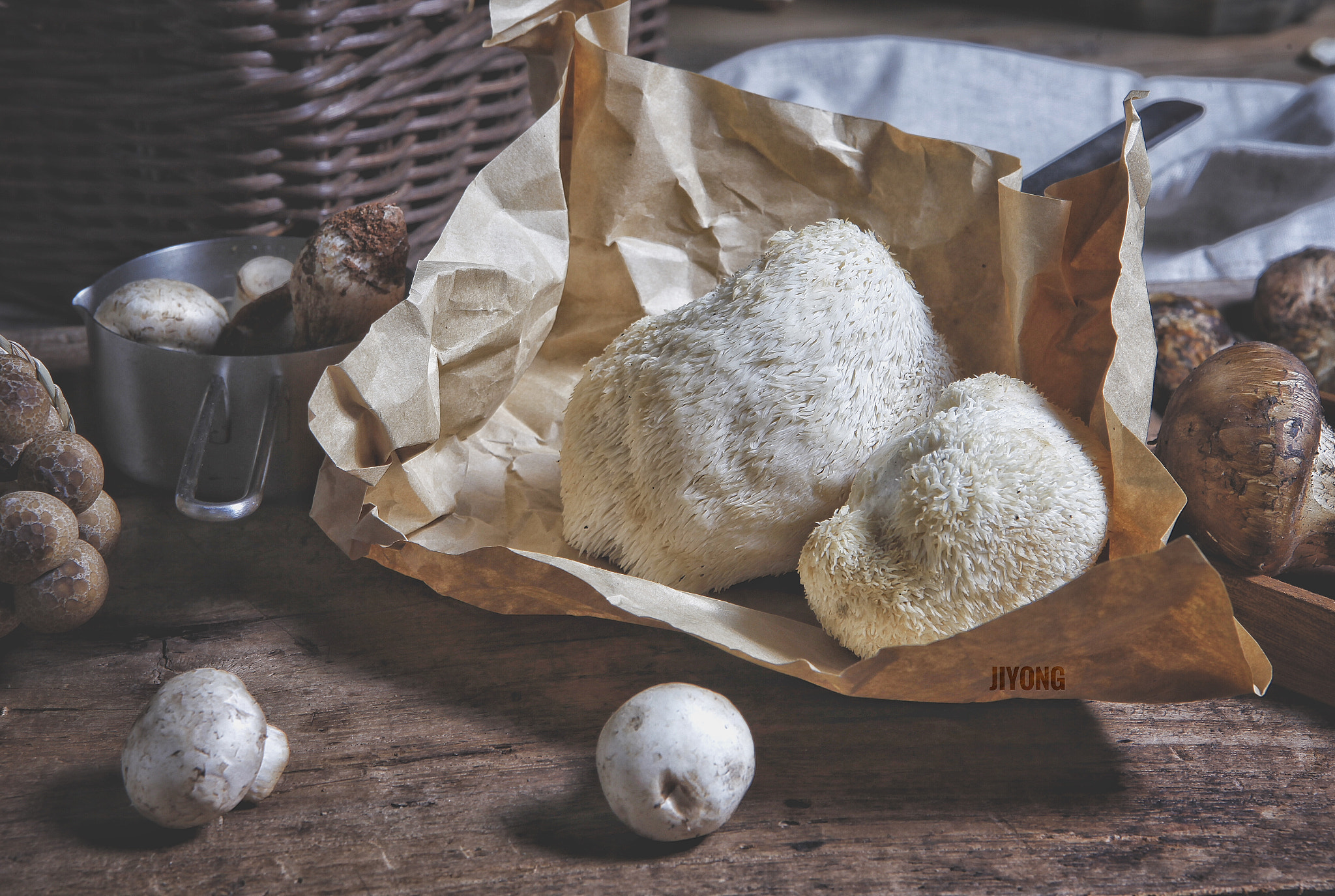 Canon EF 24-70mm F2.8L USM sample photo. Hericium erinaceus photography