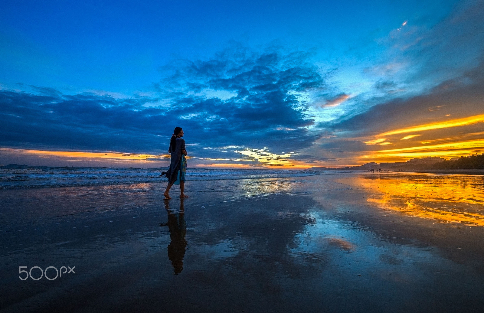 Canon EOS-1D X sample photo. Walk the beach photography