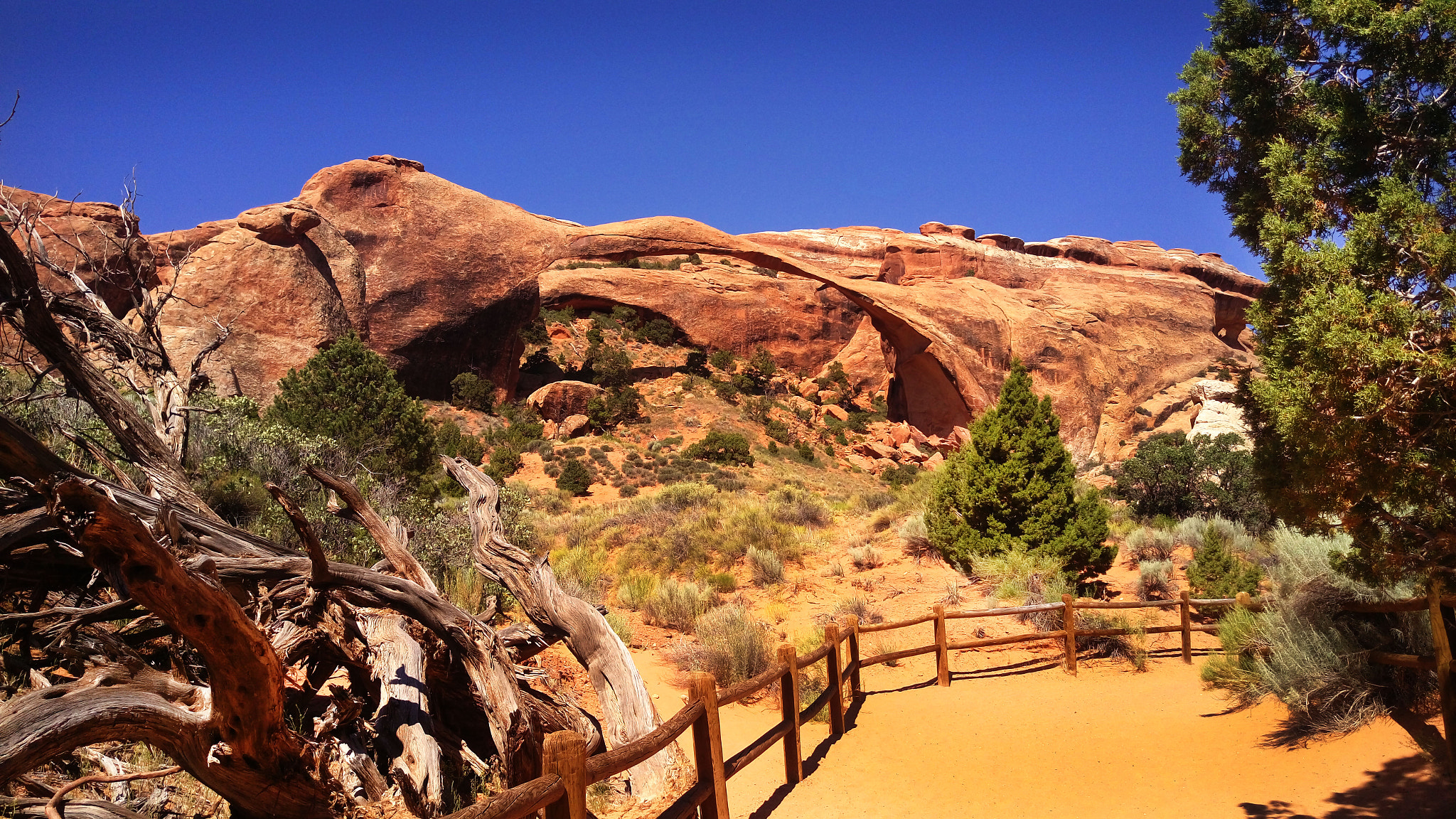 HTC ONE M9+ sample photo. Arches national park photography