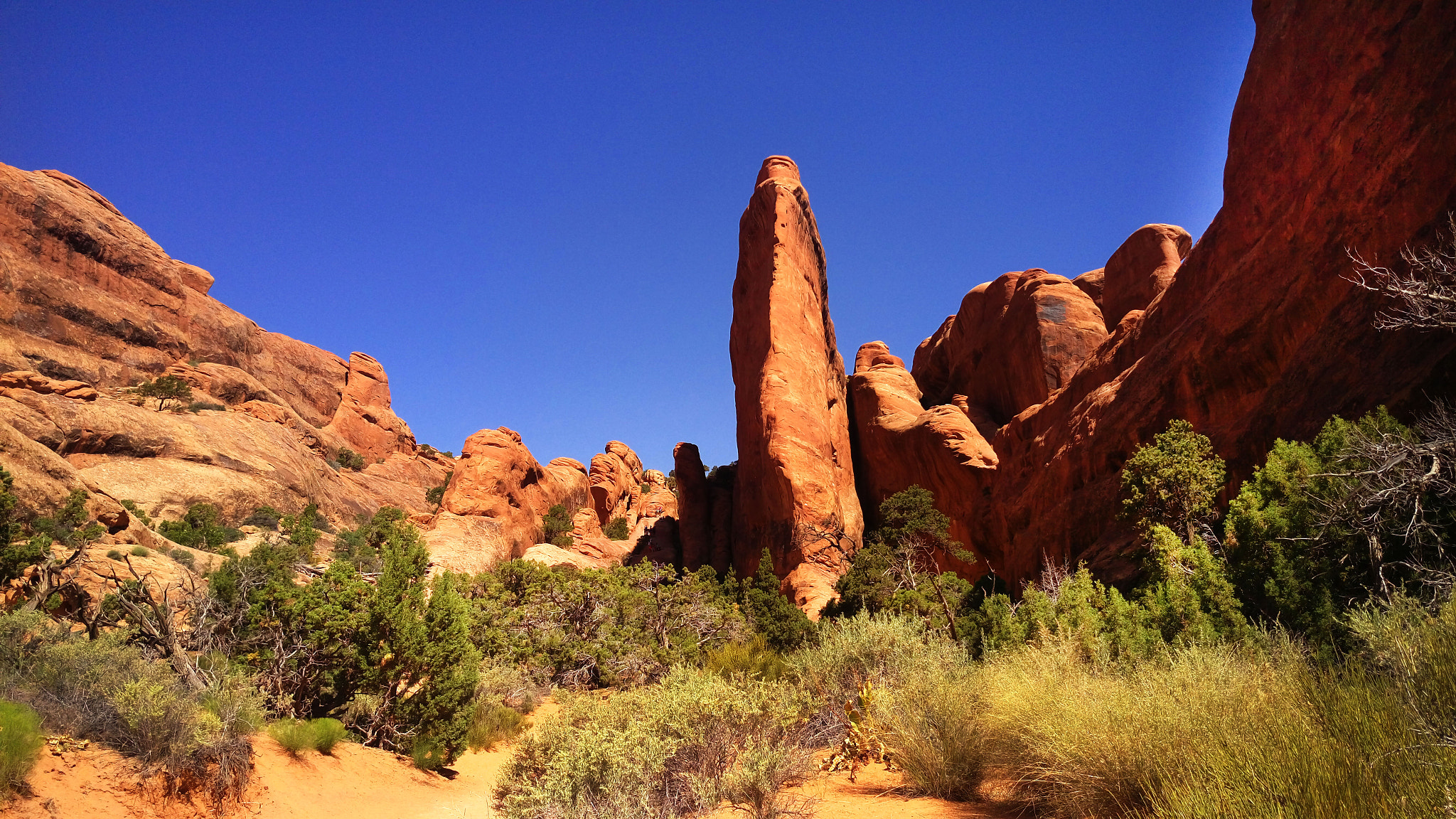 HTC ONE M9+ sample photo. Arches national park photography