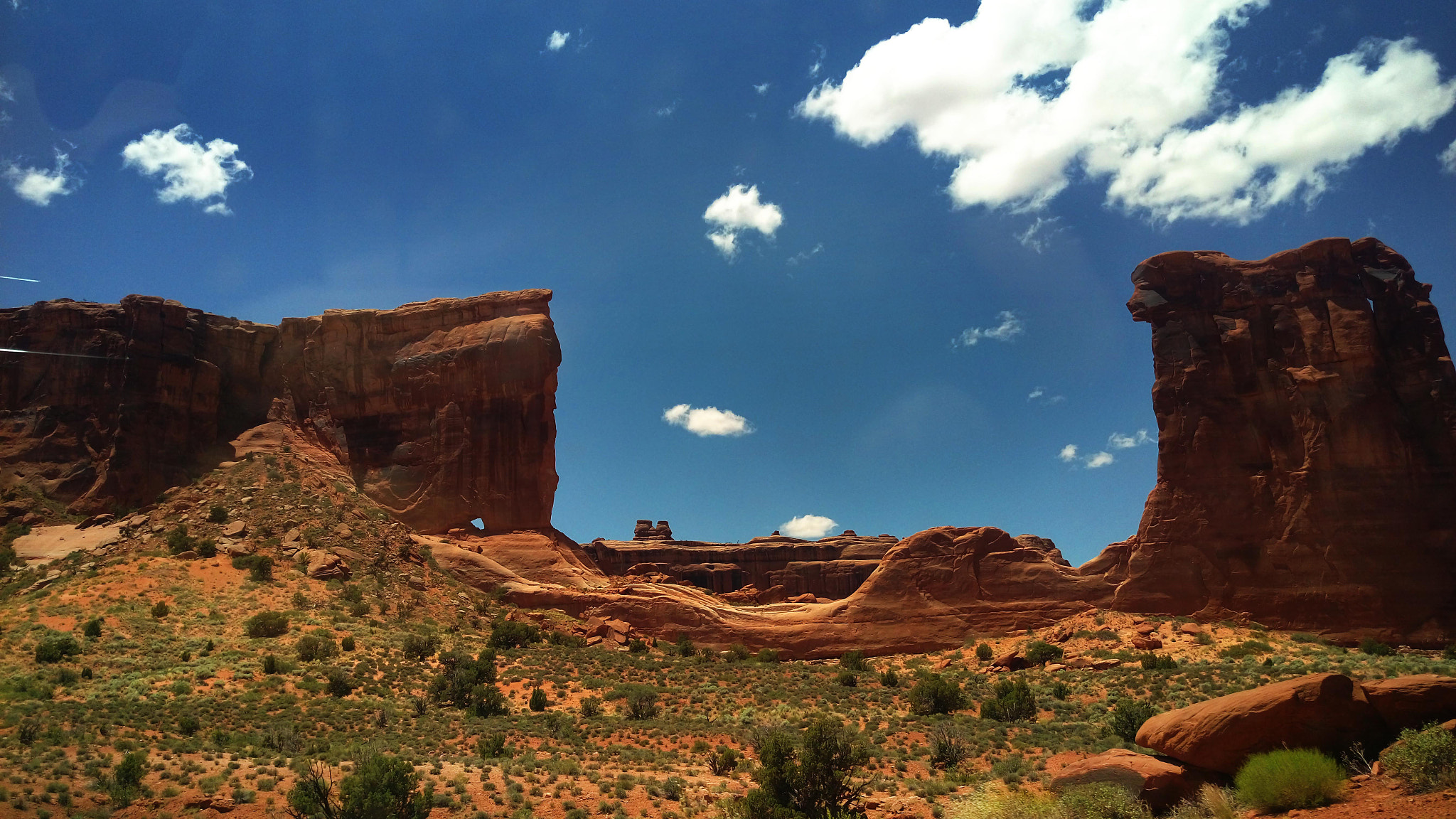 HTC ONE M9+ sample photo. Arches national park photography