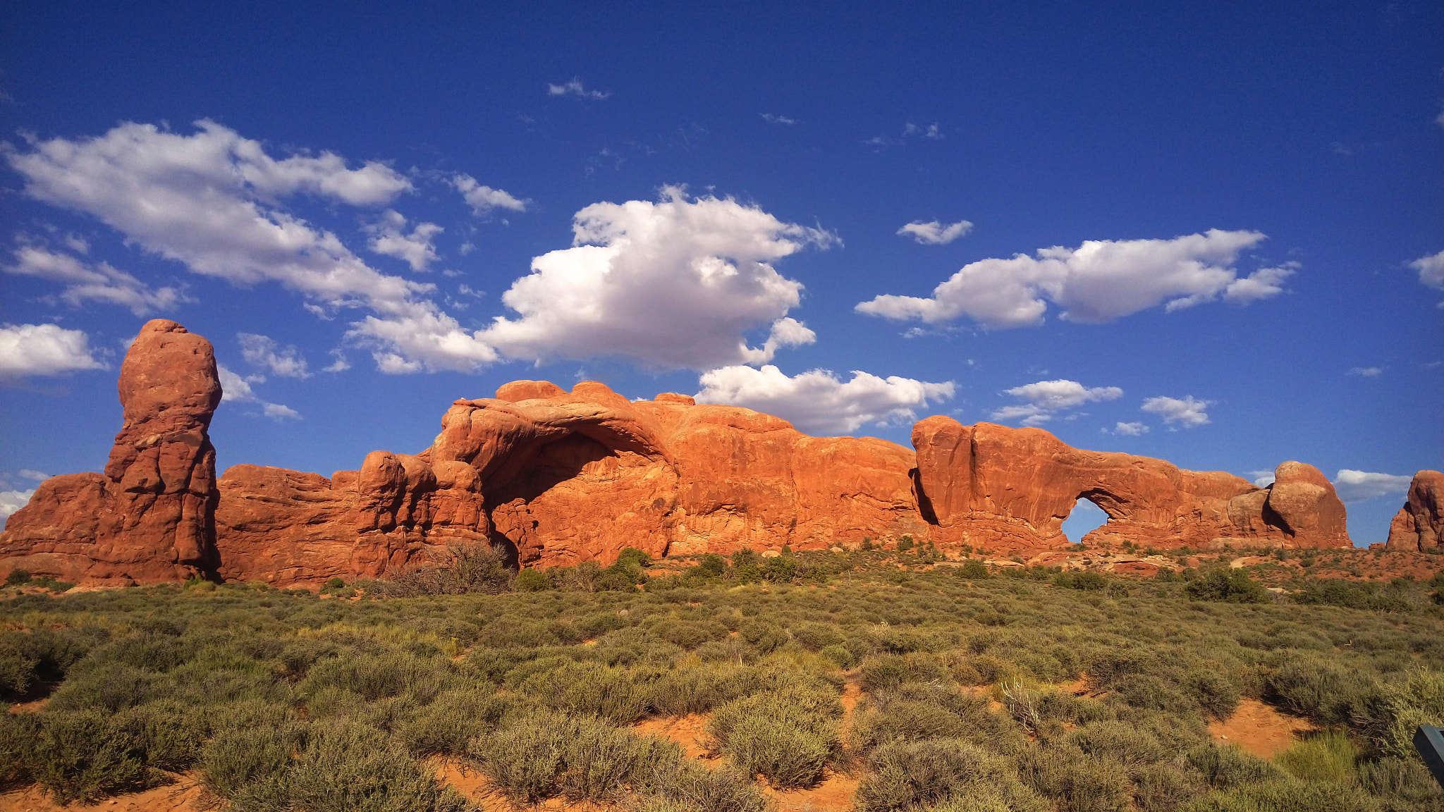 HTC ONE M9+ sample photo. Arches national park photography