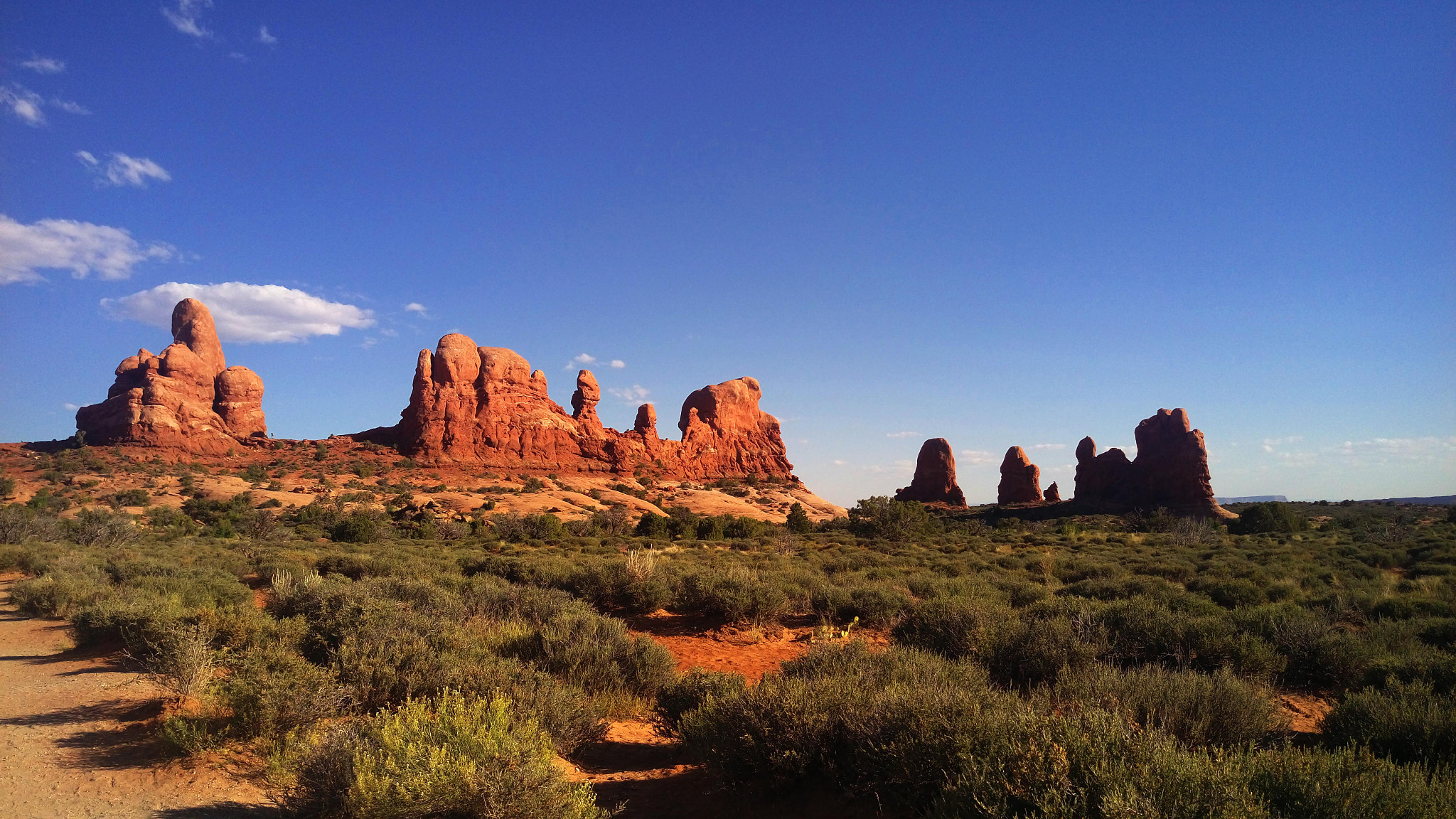 HTC ONE M9+ sample photo. Arches national park photography