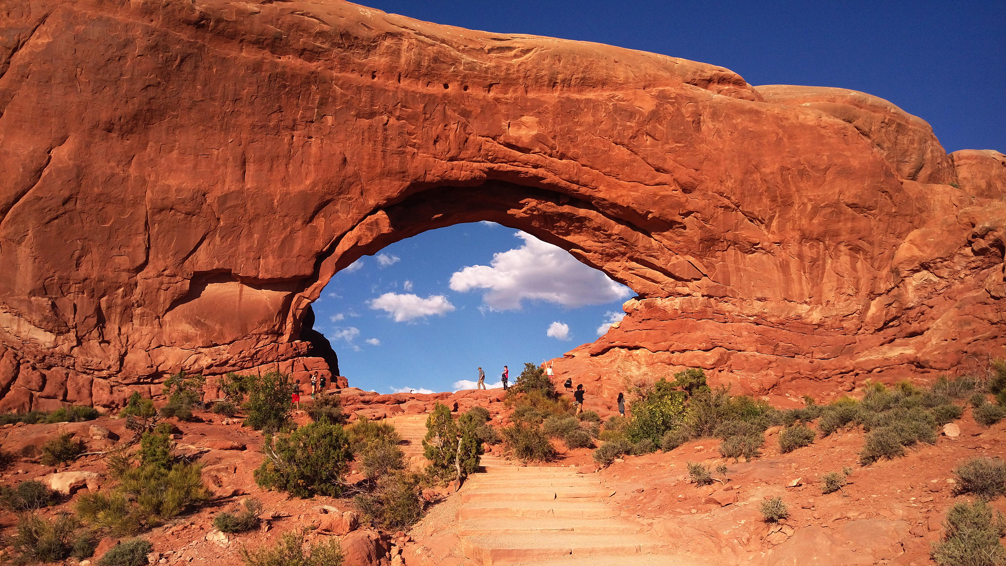 HTC ONE M9+ sample photo. Arches national park photography