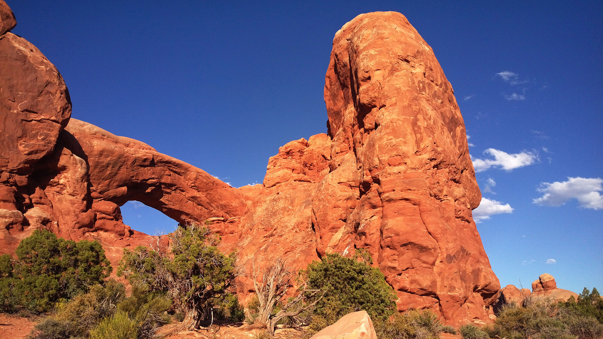 HTC ONE M9+ sample photo. Arches national park photography