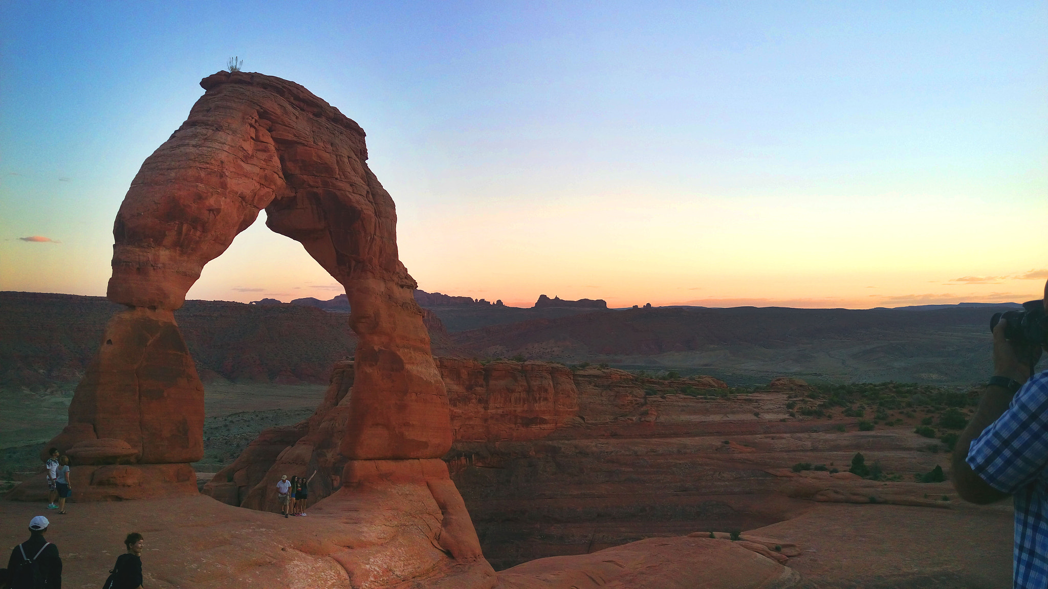 HTC ONE M9+ sample photo. Arches national park photography