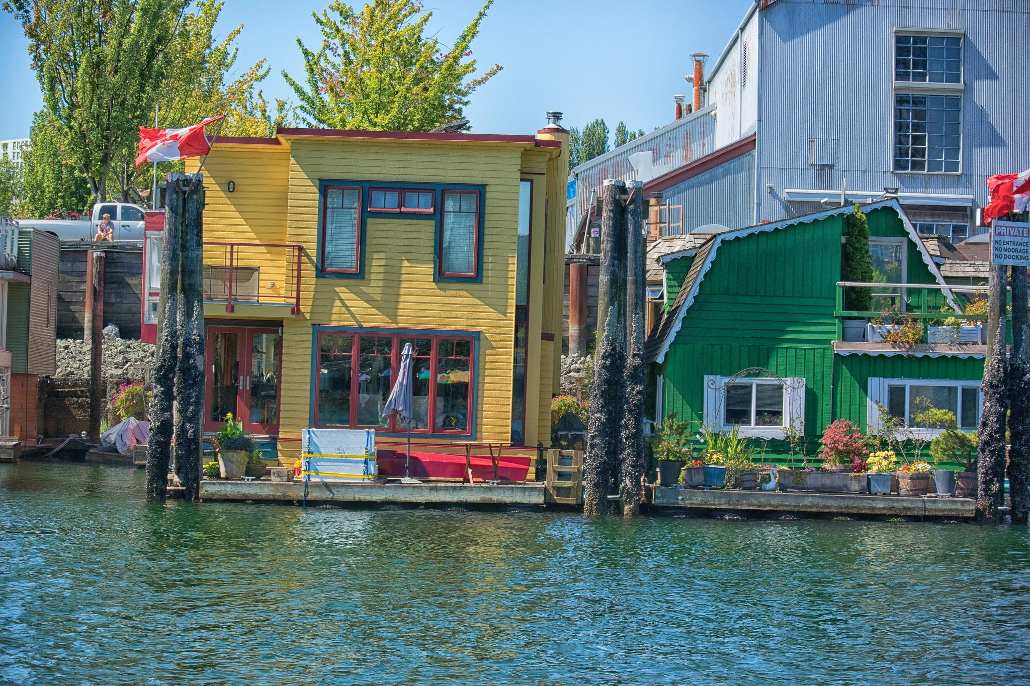 Nikon 1 Nikkor VR 30-110mm F3.8-5.6 sample photo. Water houses in vancouver photography