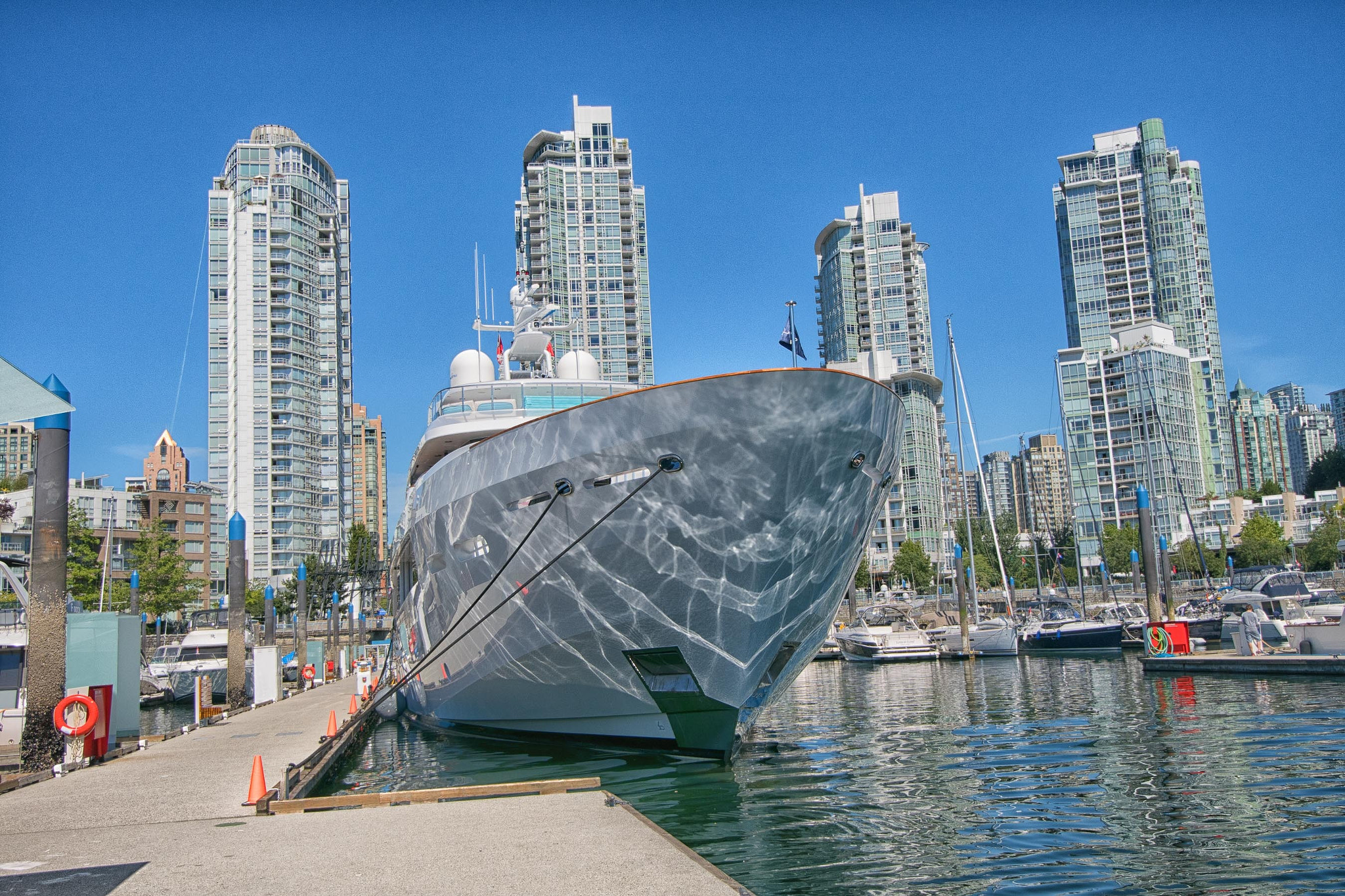 Nikon 1 J5 + Nikon 1 Nikkor VR 6.7-13mm F3.5-5.6 sample photo. Granville island in vancouver photography