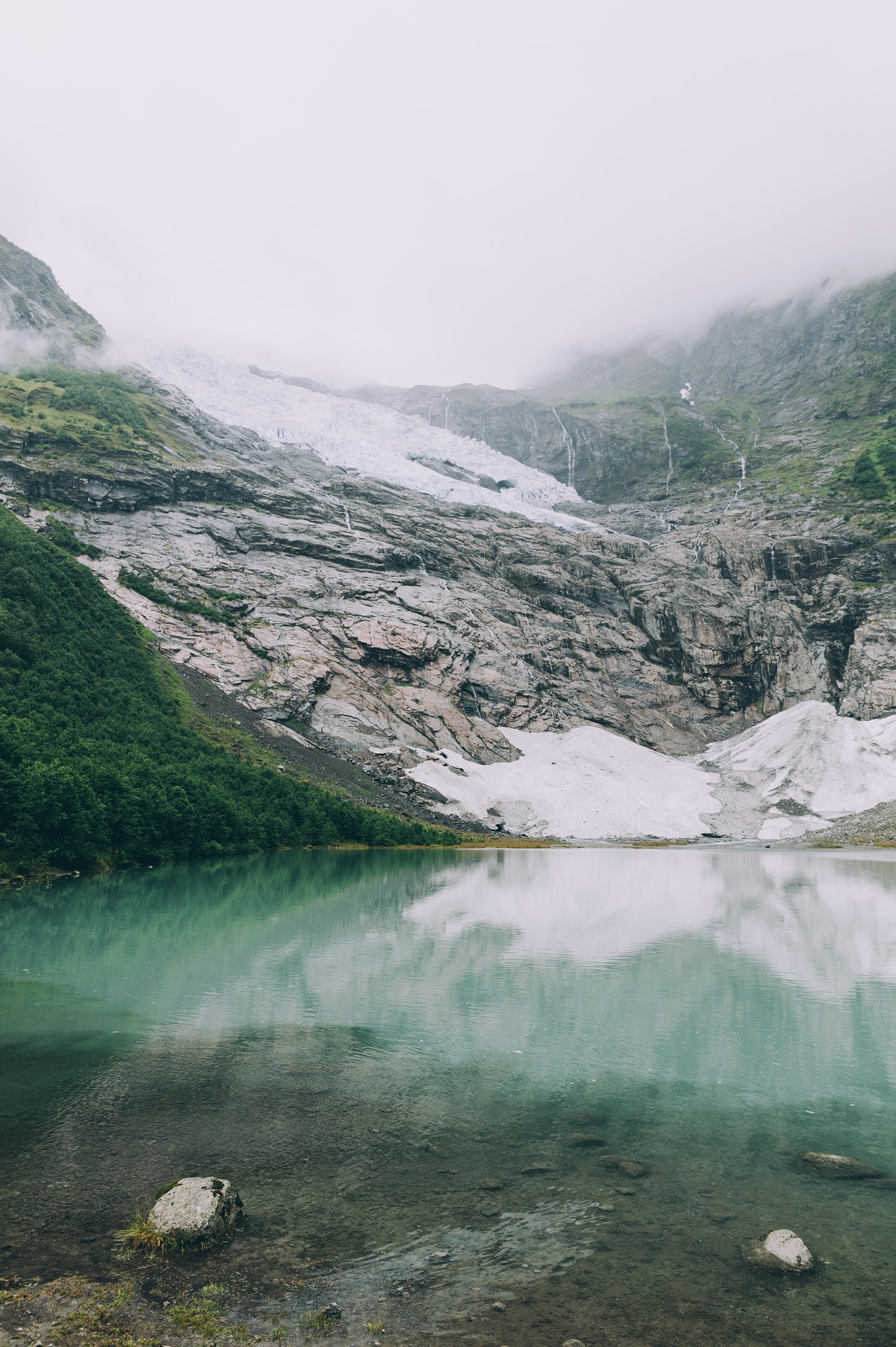 Canon EOS 5DS + Canon EF 24mm F1.4L II USM sample photo. The glaciers of norway's west coast photography