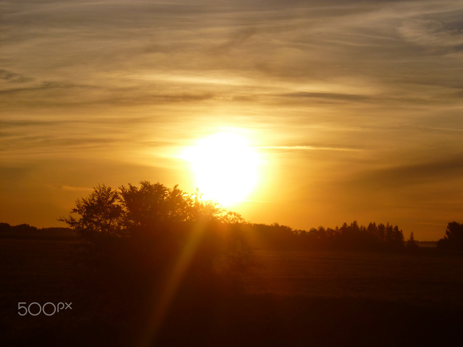 Panasonic DMC-FH8 sample photo. Sunrise in the praires (manitoba) photography