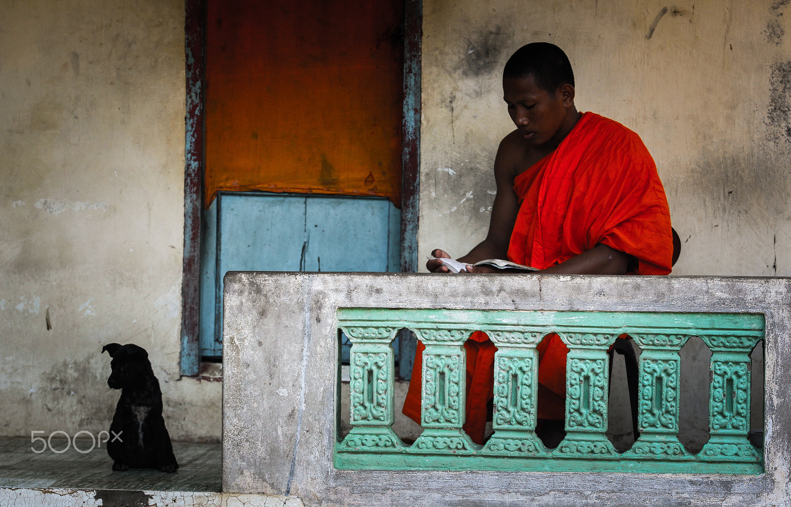Canon EF 70-200mm F2.8L USM sample photo. Khmer monk in mekong delta, vietnam photography