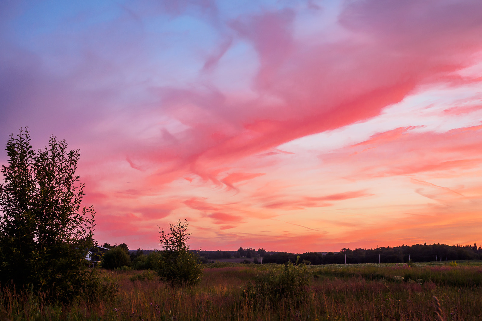 Olympus OM-D E-M10 + Sigma 30mm F2.8 DN Art sample photo. Fire in the sky photography