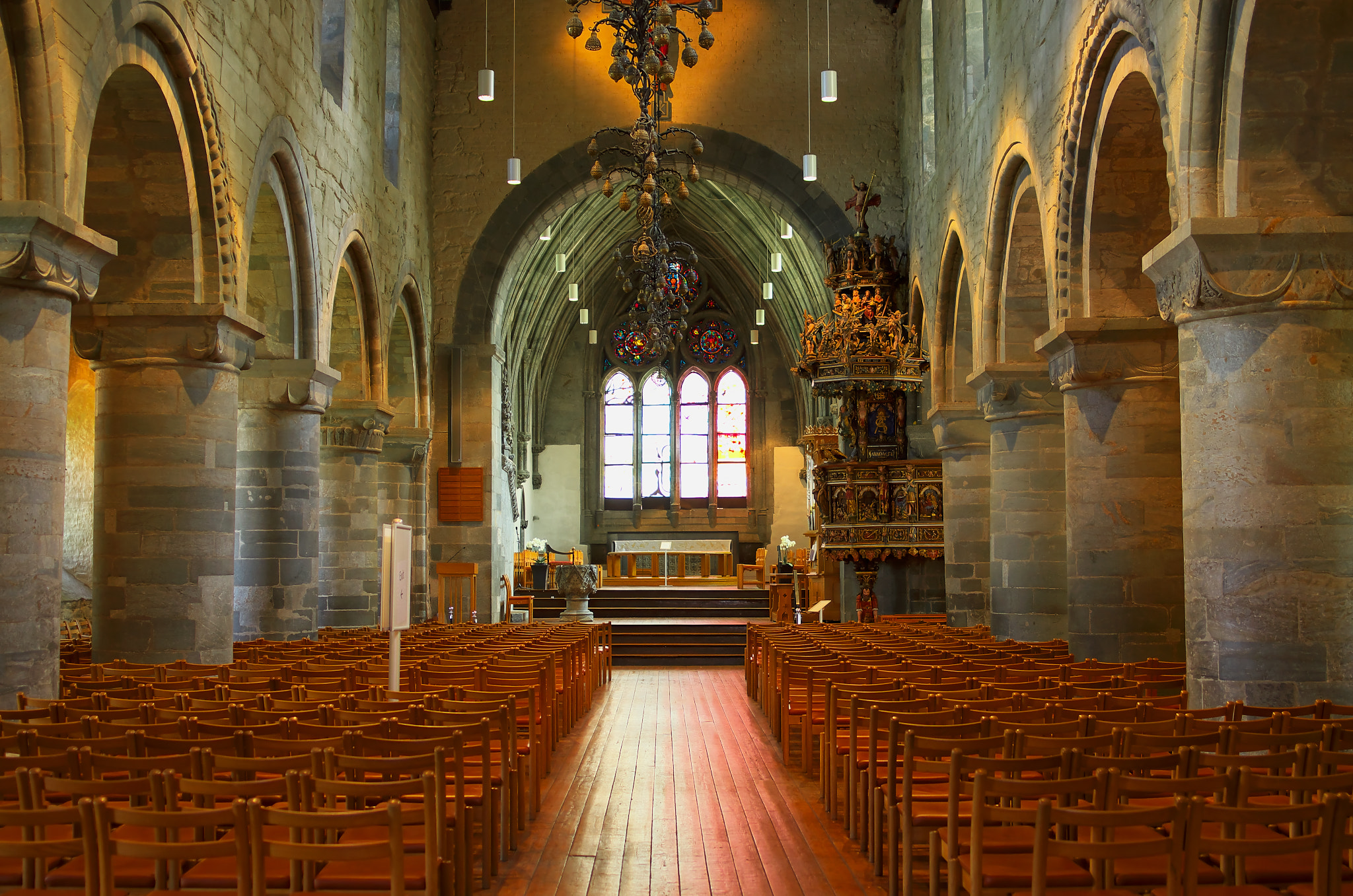 Pentax smc FA 31mm F1.8 AL Limited sample photo. Stone church photography