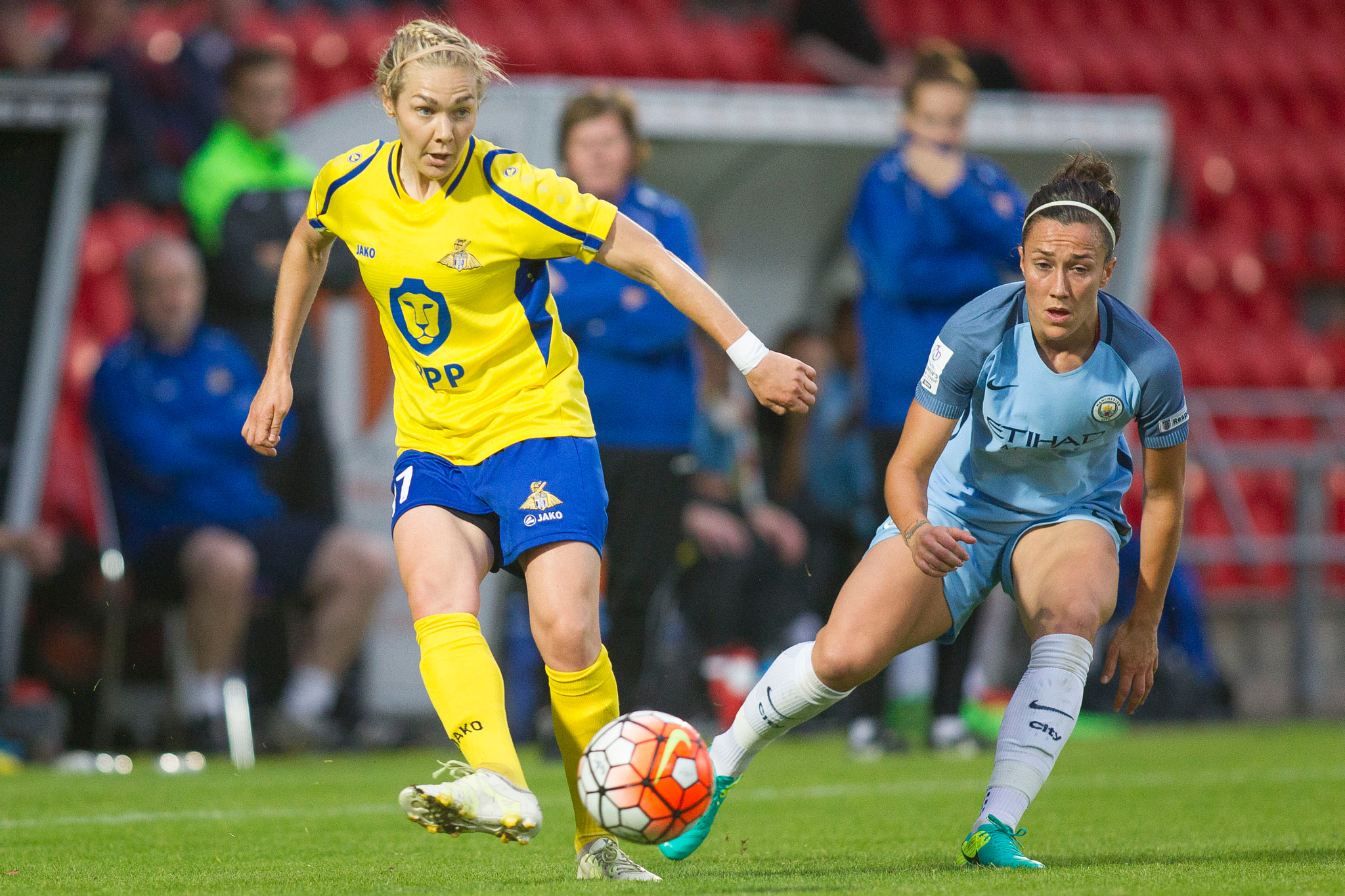 Canon EF 400mm f/2.8L sample photo. Doncaster rovers belles vs manchester city women, fa women's super league fa wsl1, football, the... photography