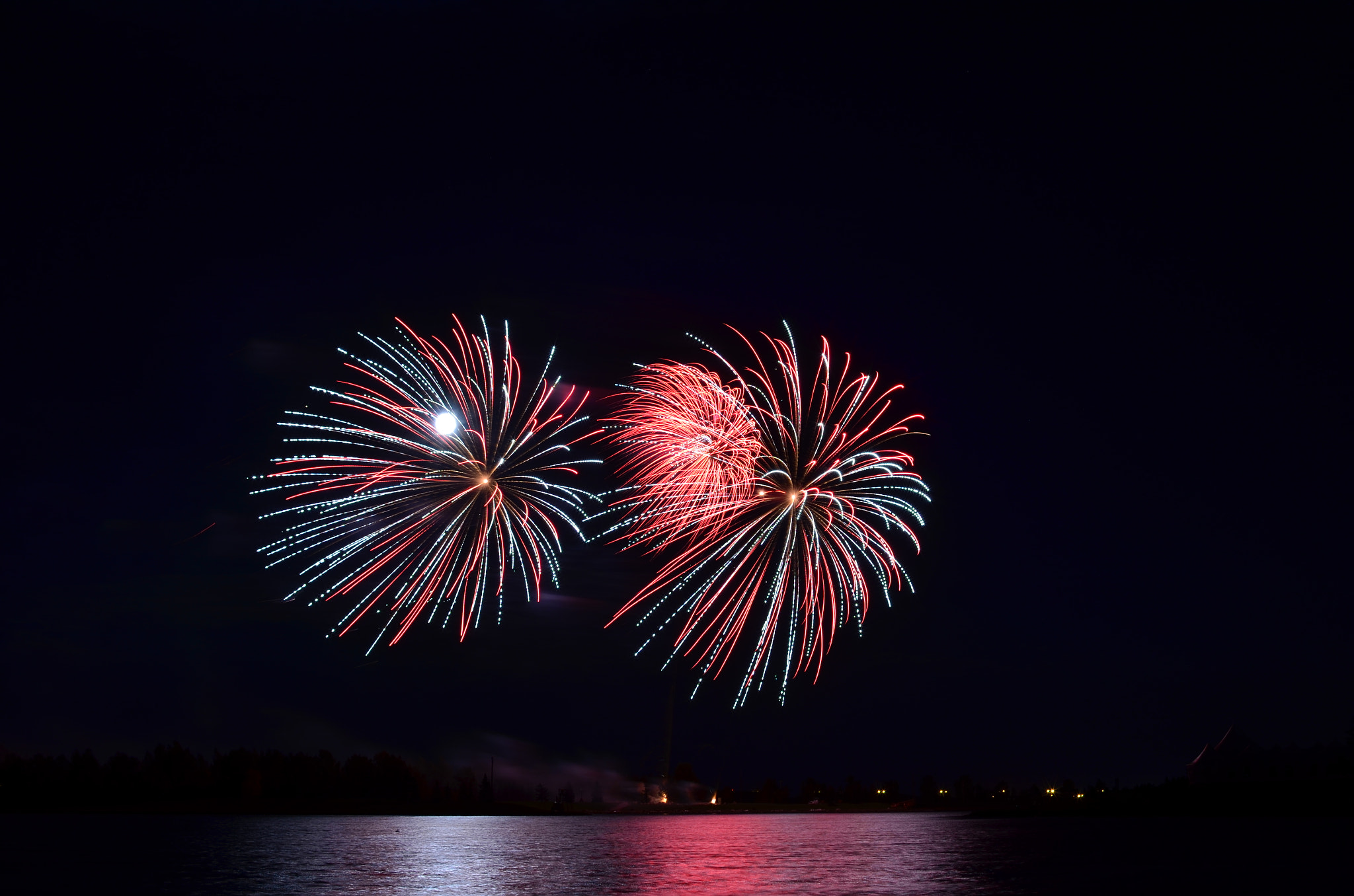 Nikon D5100 + Sigma 30mm F1.4 EX DC HSM sample photo. Globalfest 2015 fireworks photography