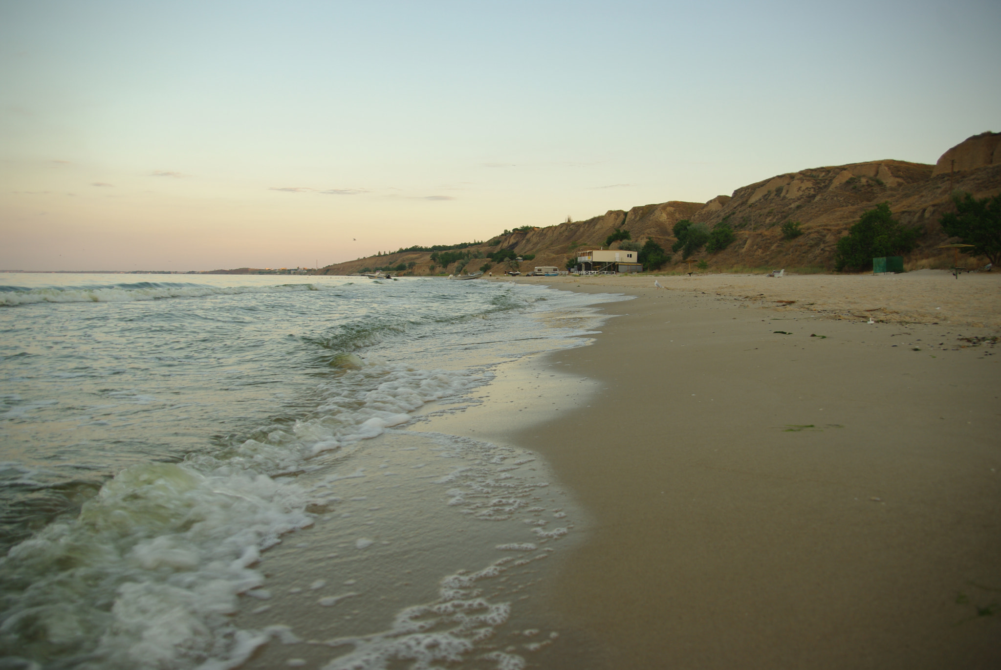 Pentax K20D sample photo. Sea photography