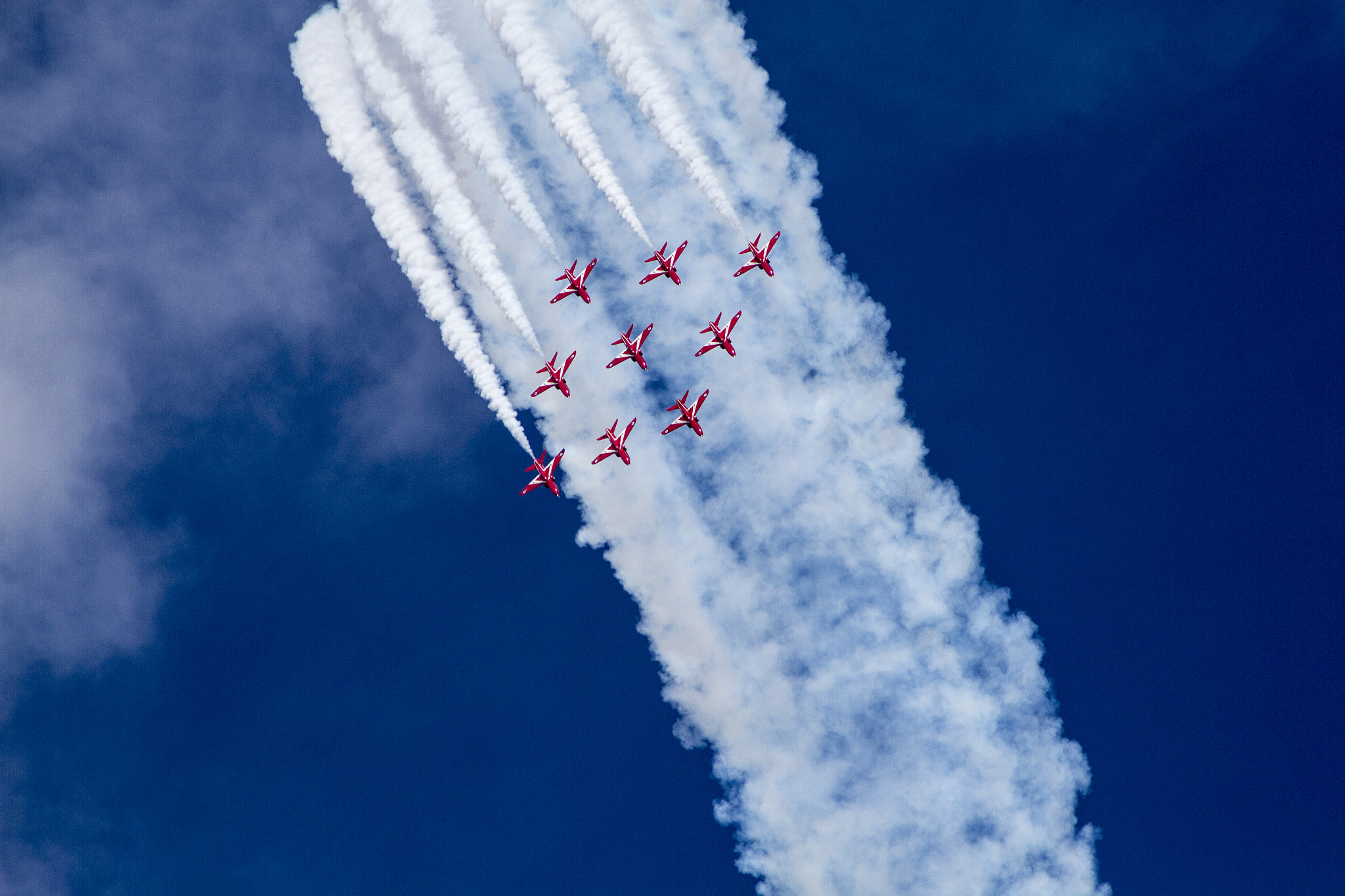 Canon EOS 7D + Tamron AF 70-300mm F4-5.6 Di LD Macro sample photo. Herne bay air show () photography