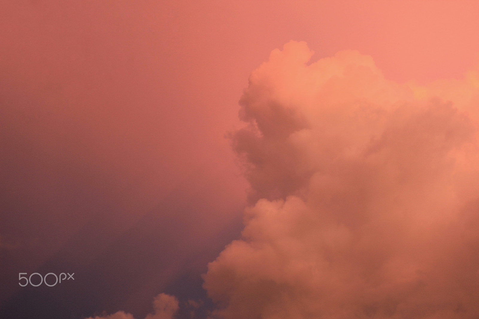 Canon EF-S 55-250mm F4-5.6 IS sample photo. Candy-floss clouds.  pink sky's after a storm. photography