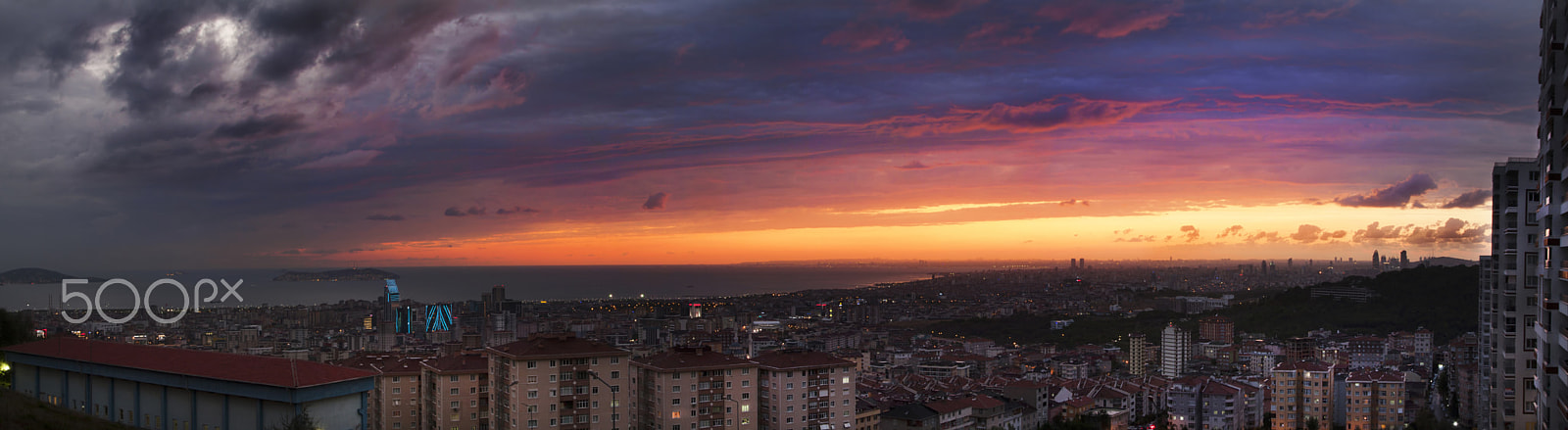 Canon EOS 40D sample photo. Panoramic maltepe photography