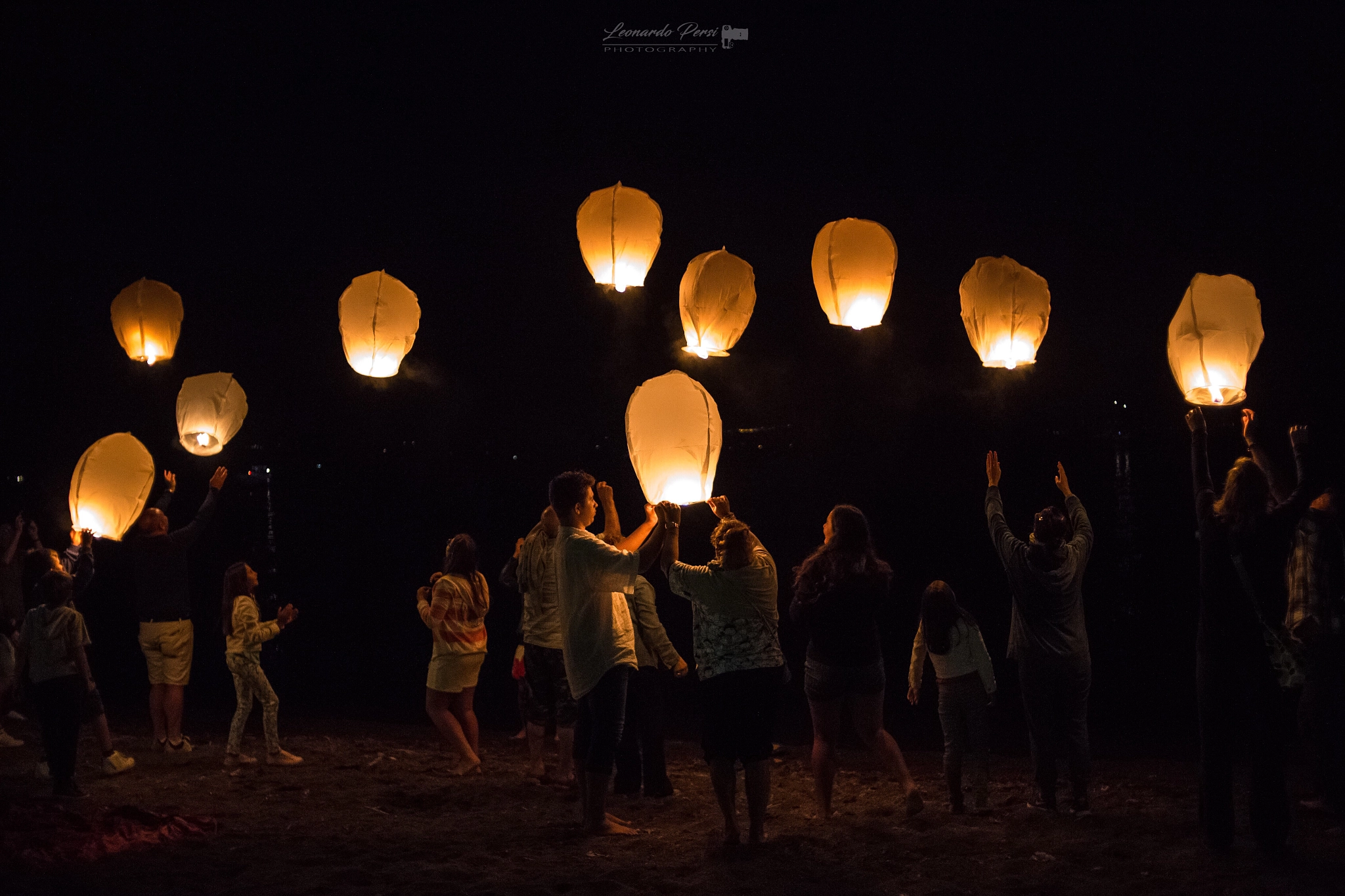 Canon 35mm sample photo. The night of the lanterns photography