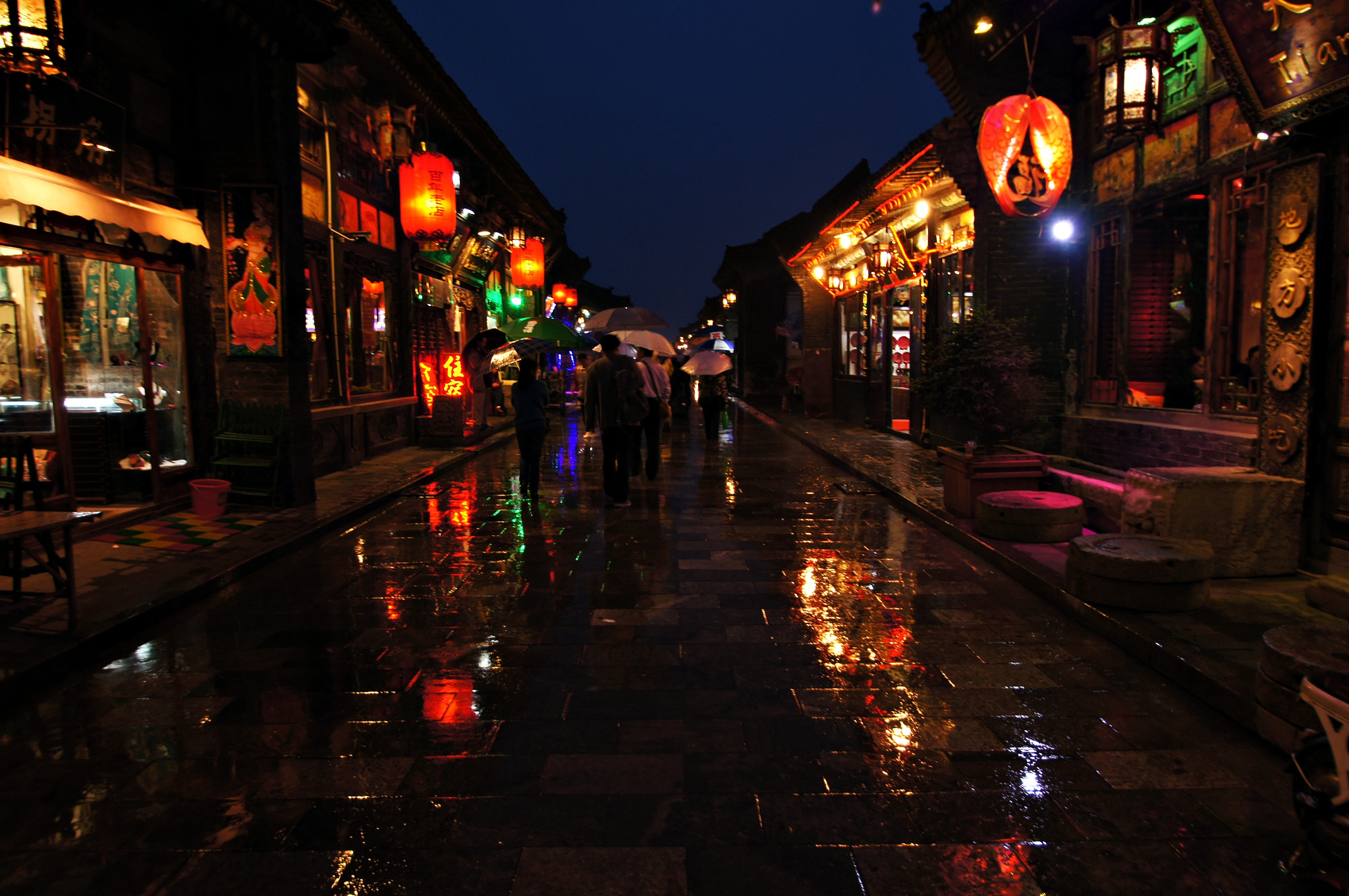 Sony SLT-A55 (SLT-A55V) sample photo. Rainny pingyao #2 photography