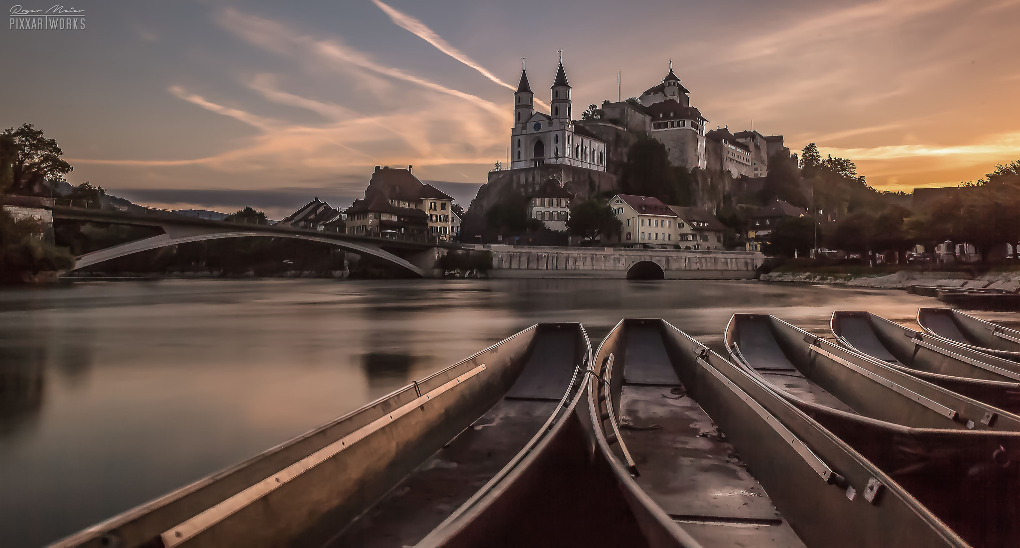 Canon EF 20-35mm F3.5-4.5 USM sample photo. Sunrise of aarburg photography