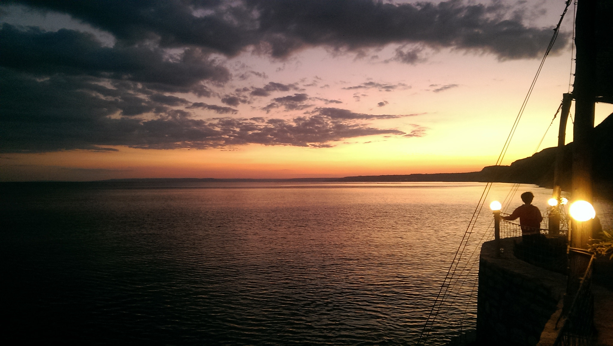 HTC ONE MINI sample photo. Sunset on the beach photography