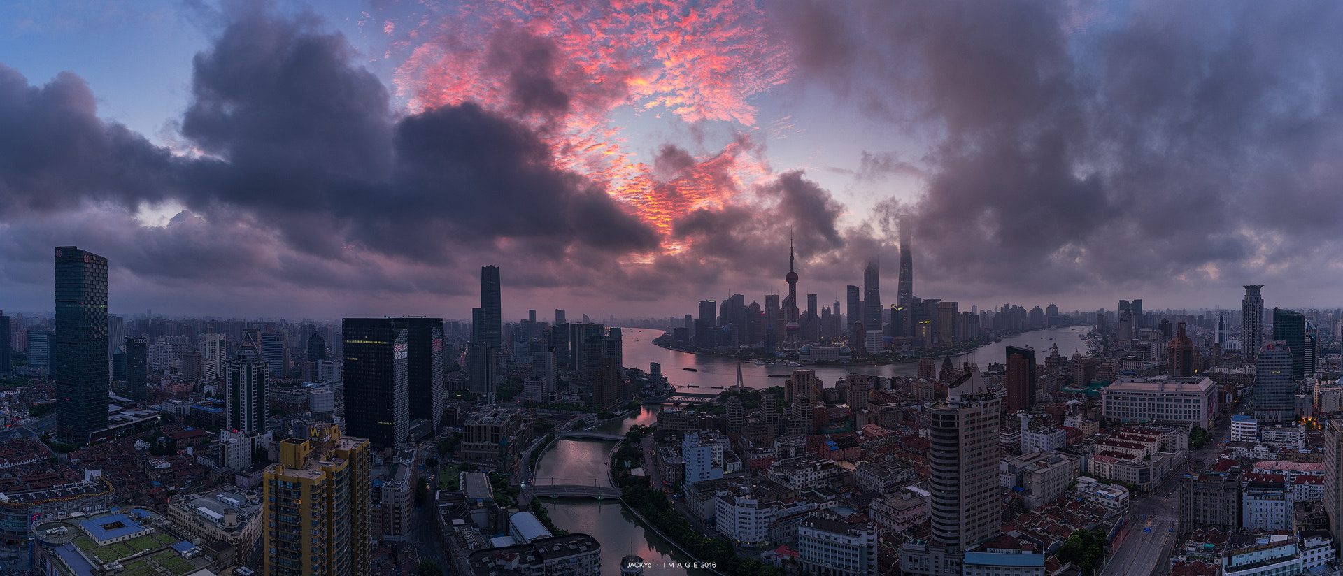 Pentax 645D sample photo. Shanghai  sunrise photography