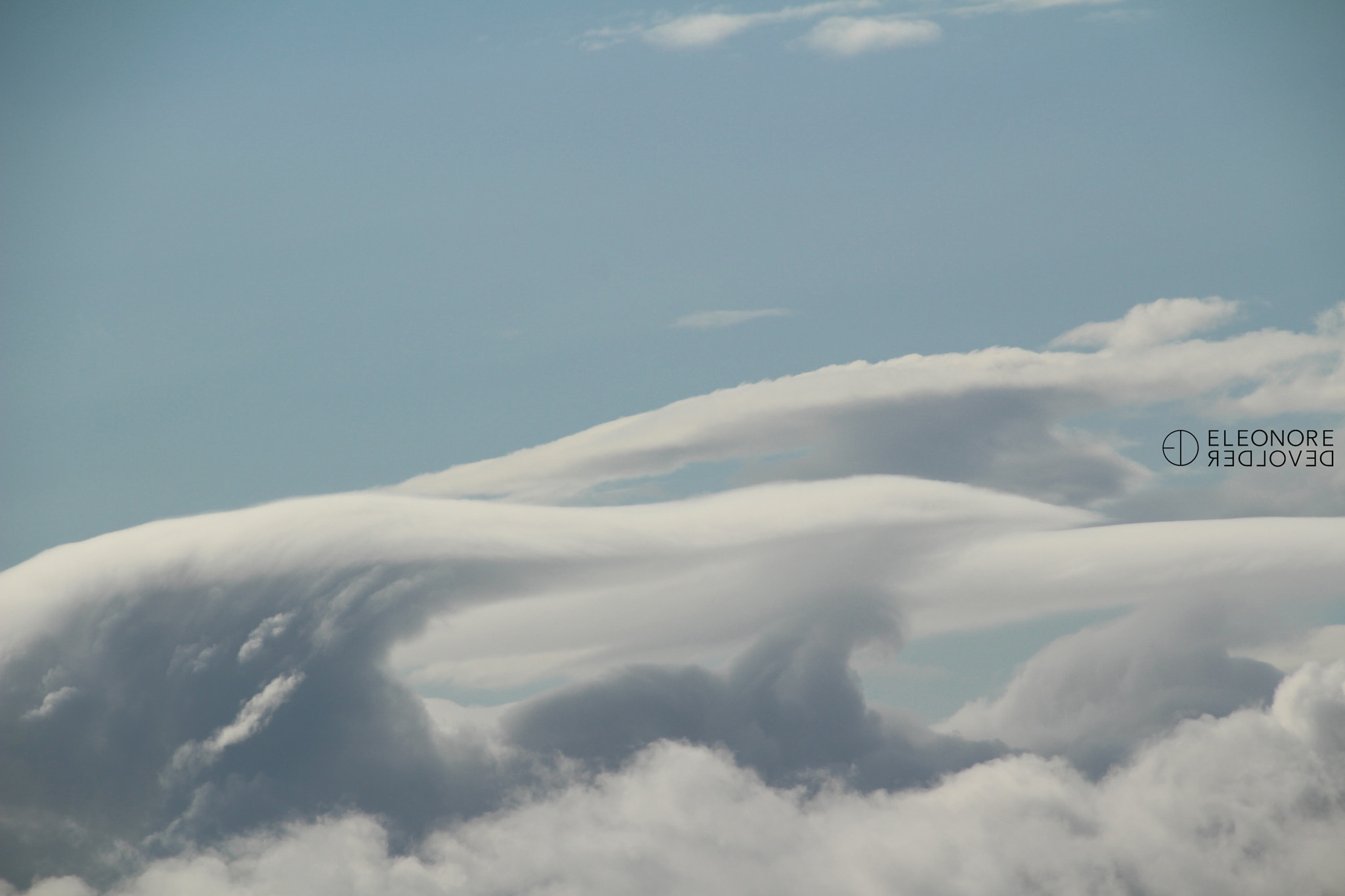 Sigma 18-250mm F3.5-6.3 DC OS HSM sample photo. Wavy clouds photography