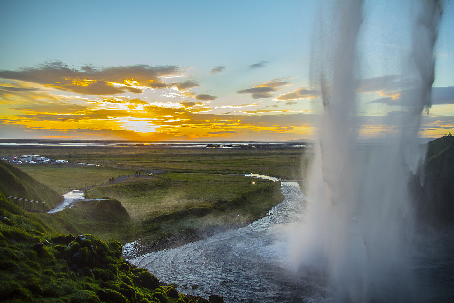 Canon EOS 60D + Sigma 18-50mm f/2.8 Macro sample photo. Seljalandsfoss waterfall photography