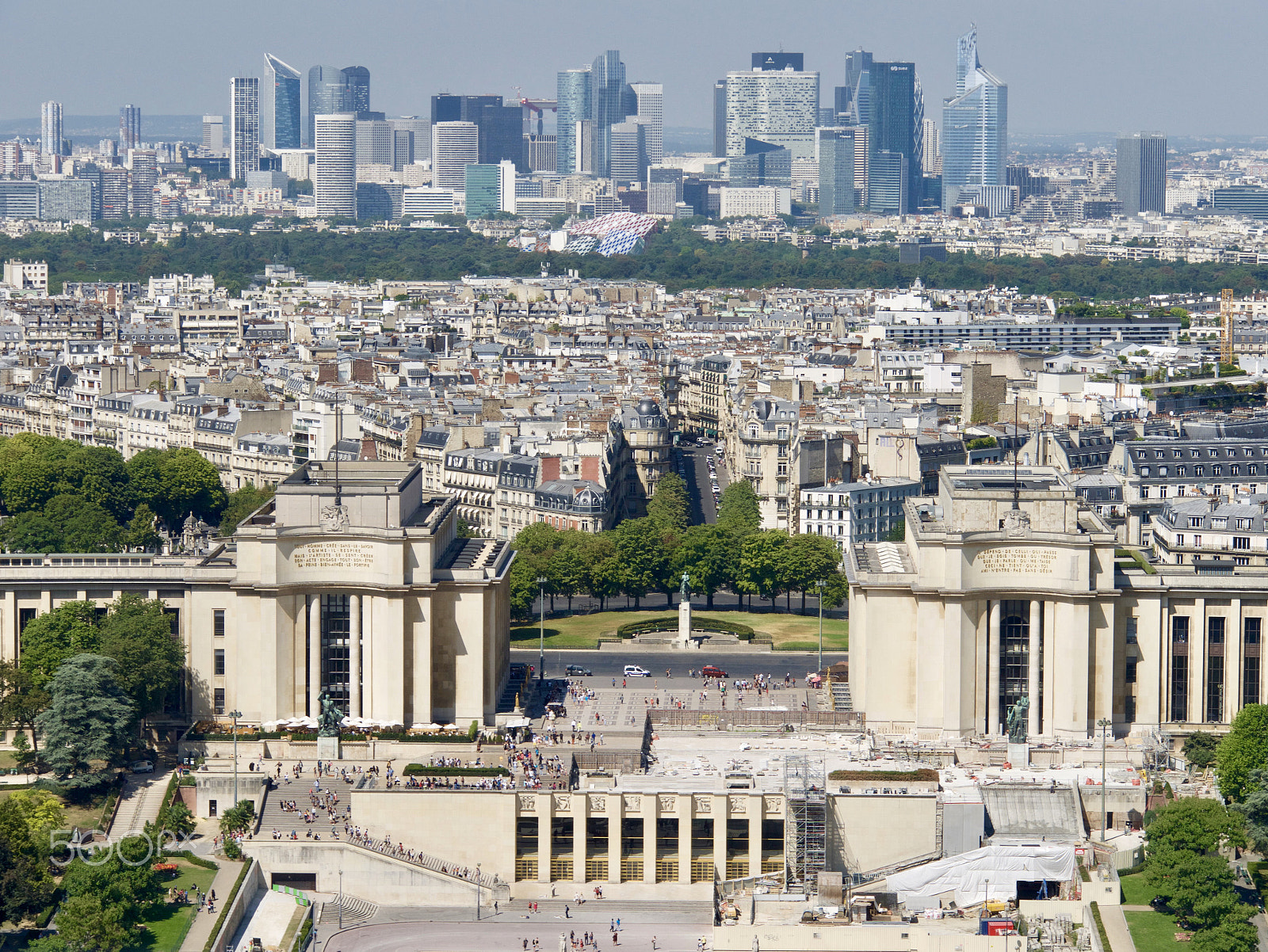 Panasonic Lumix DMC-G7 sample photo. Paris : vue du ciel photography