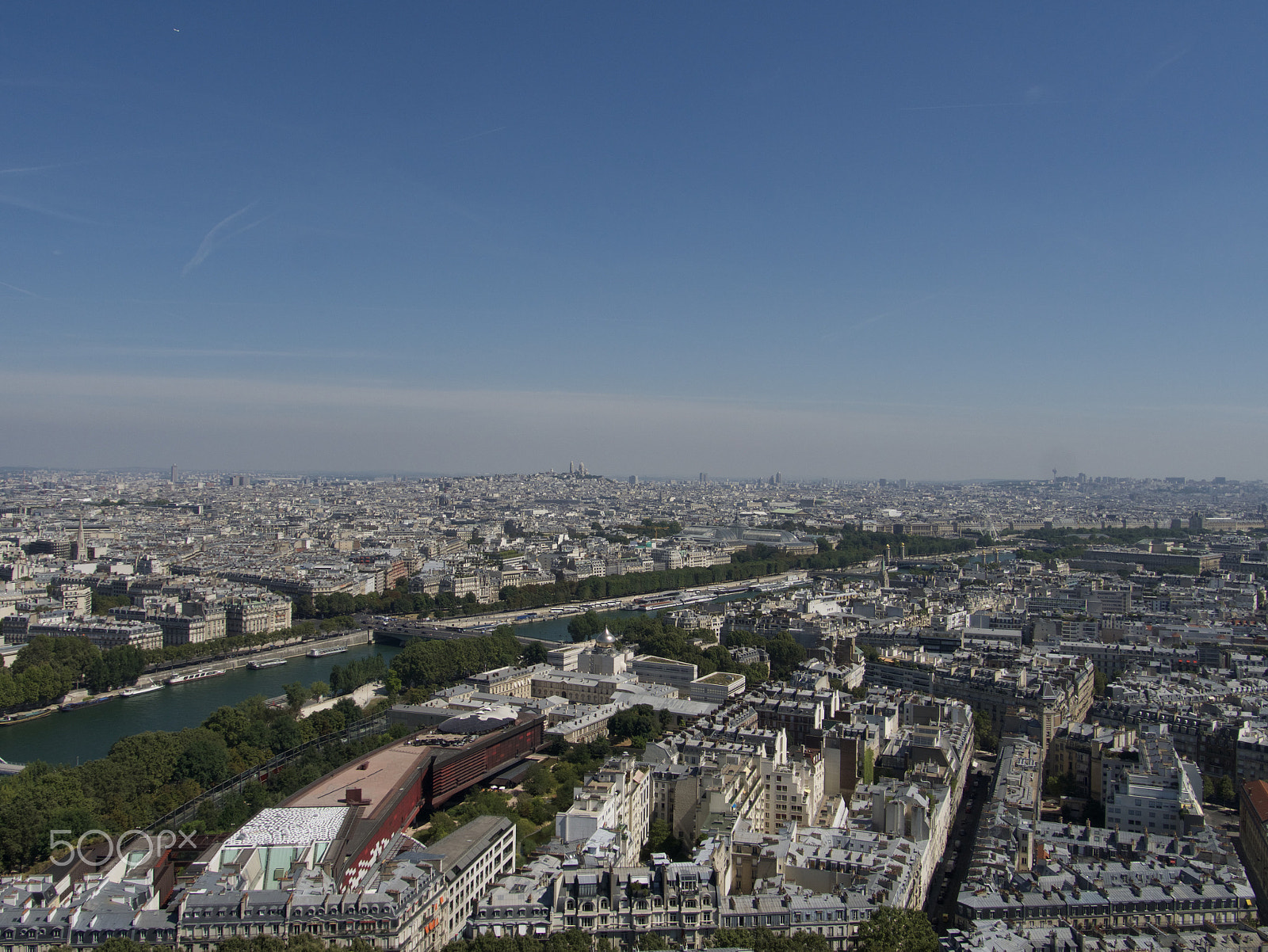 Panasonic Lumix DMC-G7 sample photo. Paris : vue du ciel photography