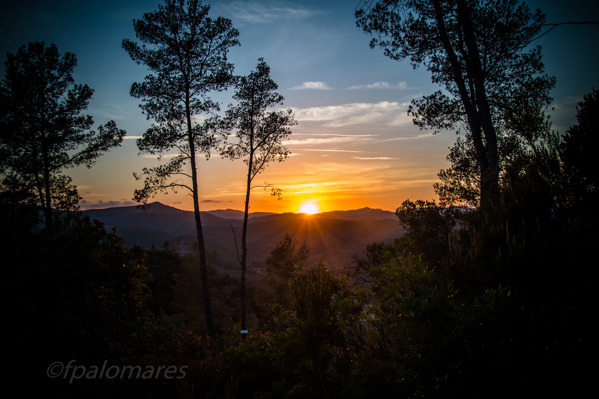 Canon EOS 70D + Sigma 18-50mm f/2.8 Macro sample photo. Puesta de sol desde el pla de les bruixes photography