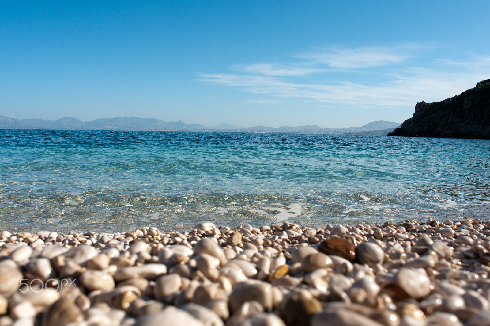 Nikon D300 + Nikon AF Nikkor 20mm F2.8D sample photo. Gravel beach photography