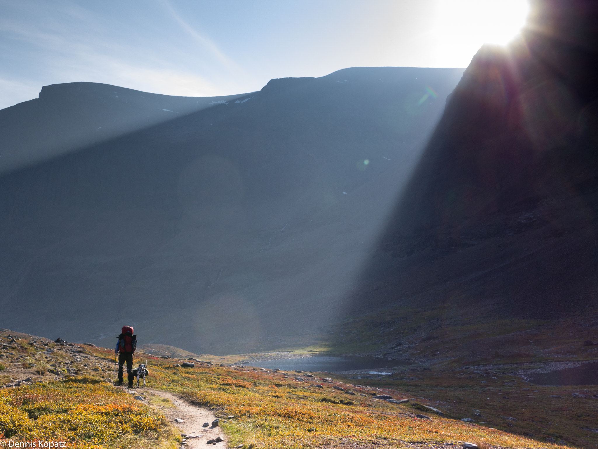 Panasonic Lumix DMC-GH2 sample photo. In september 2015 we took a backpacktour in swedish lappland for 14 days. photography