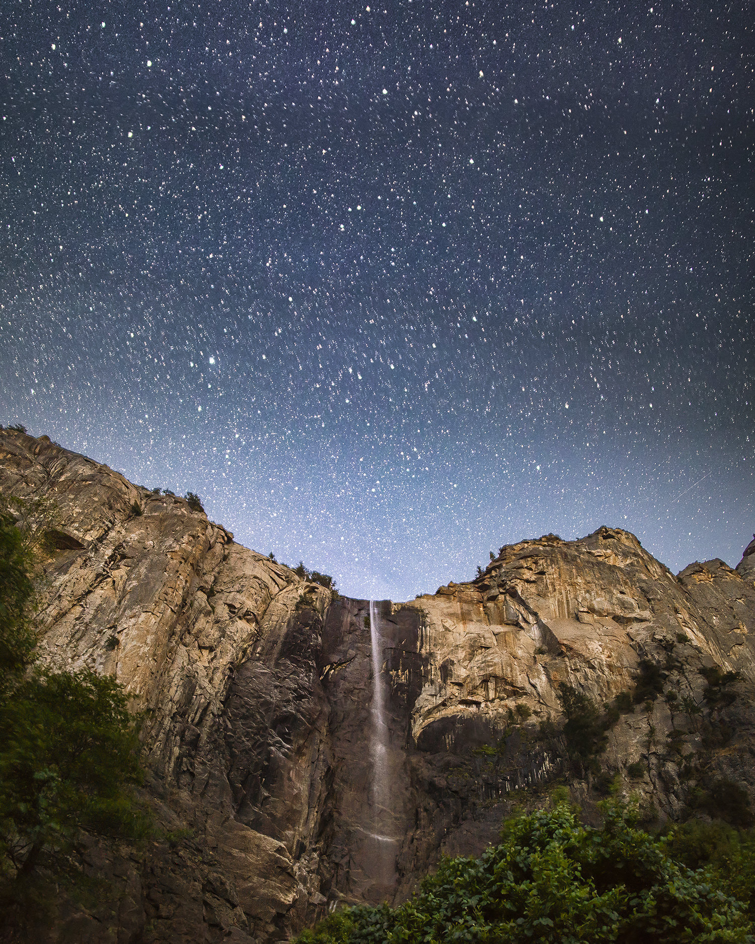 Nikon Df sample photo. Bridalveil falls photography