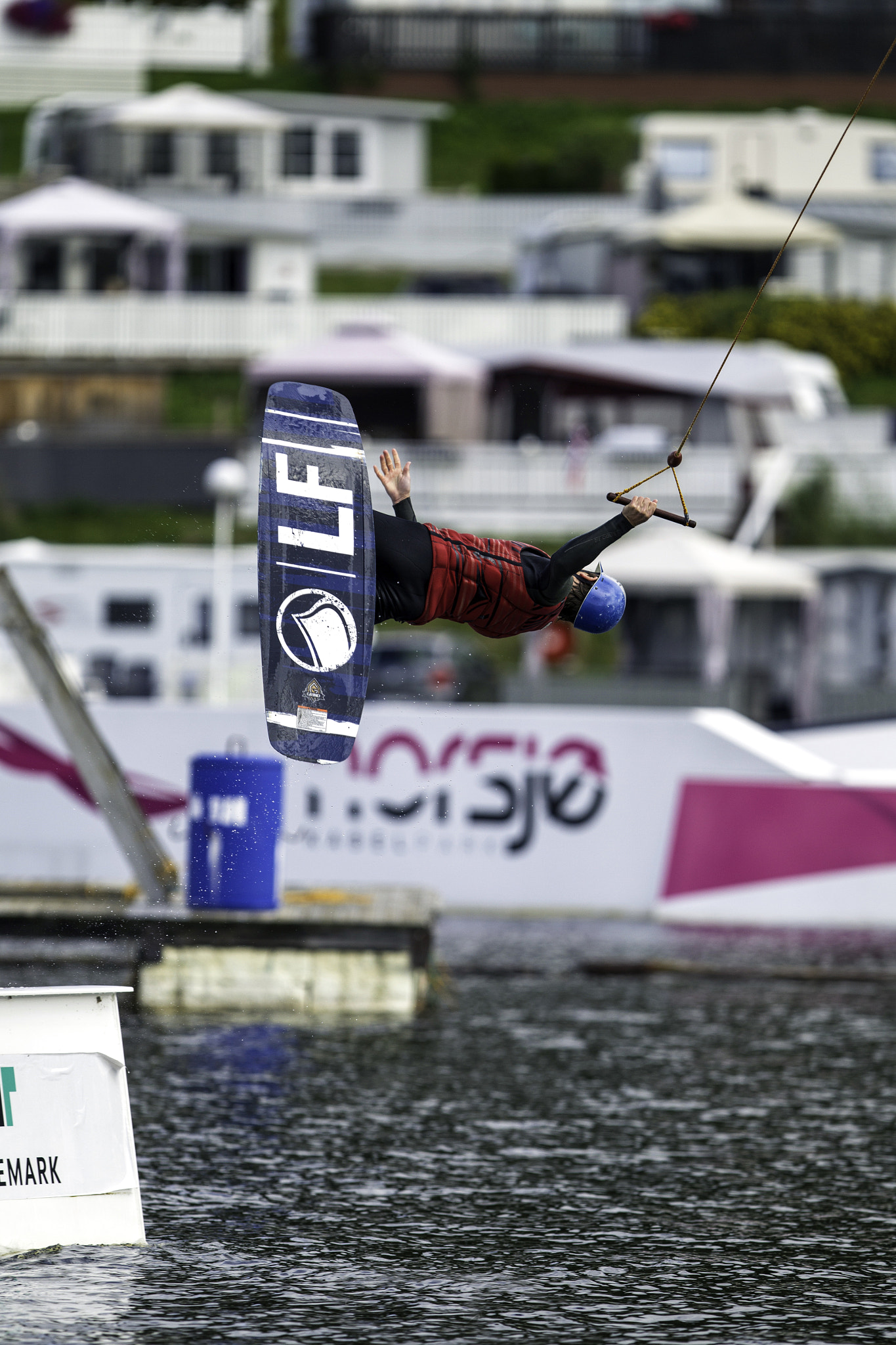 Canon EF 300mm F2.8L IS USM sample photo. Kable wakeboarding photography